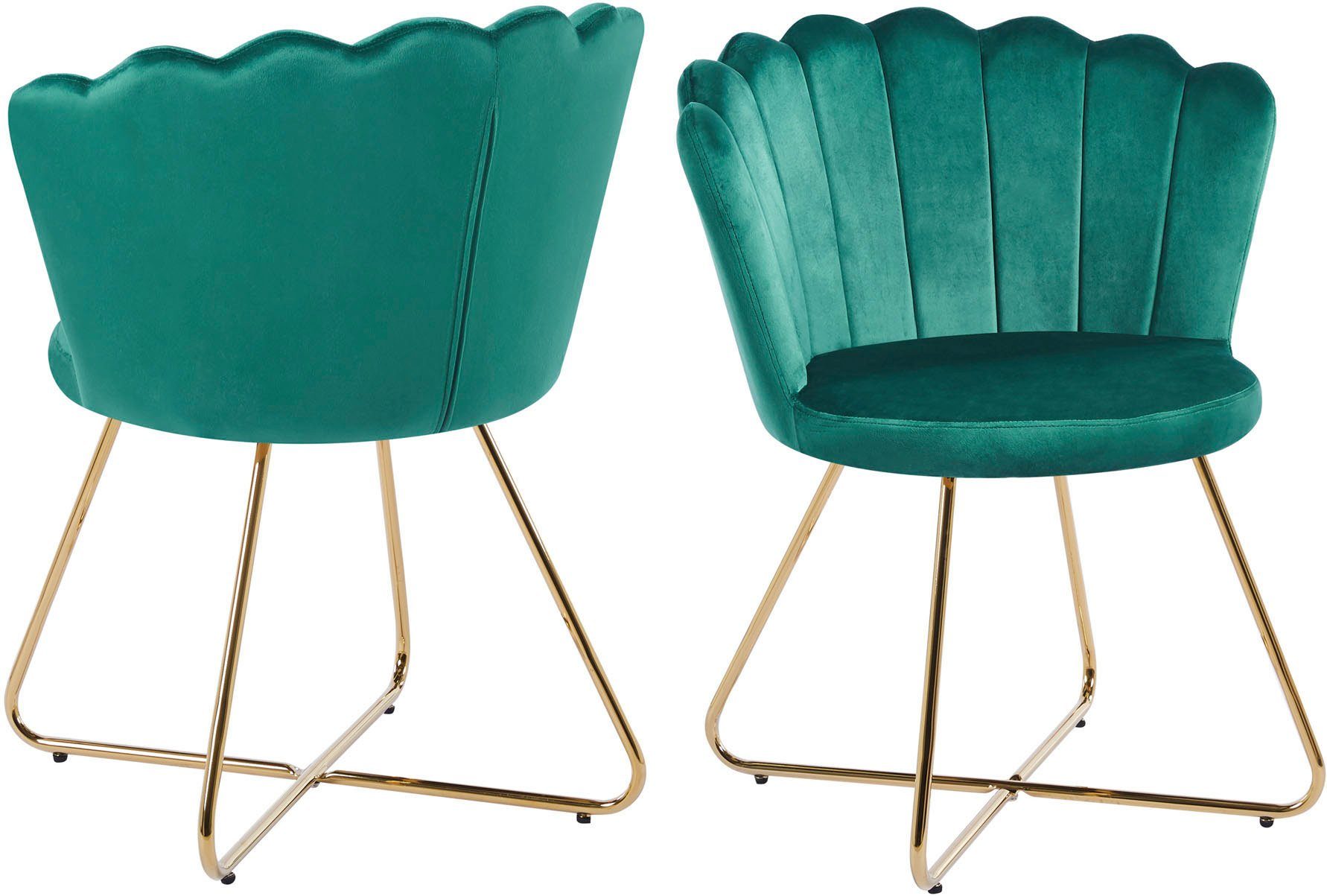 SalesFever Stoel Kuip design (set, 2 stuks)