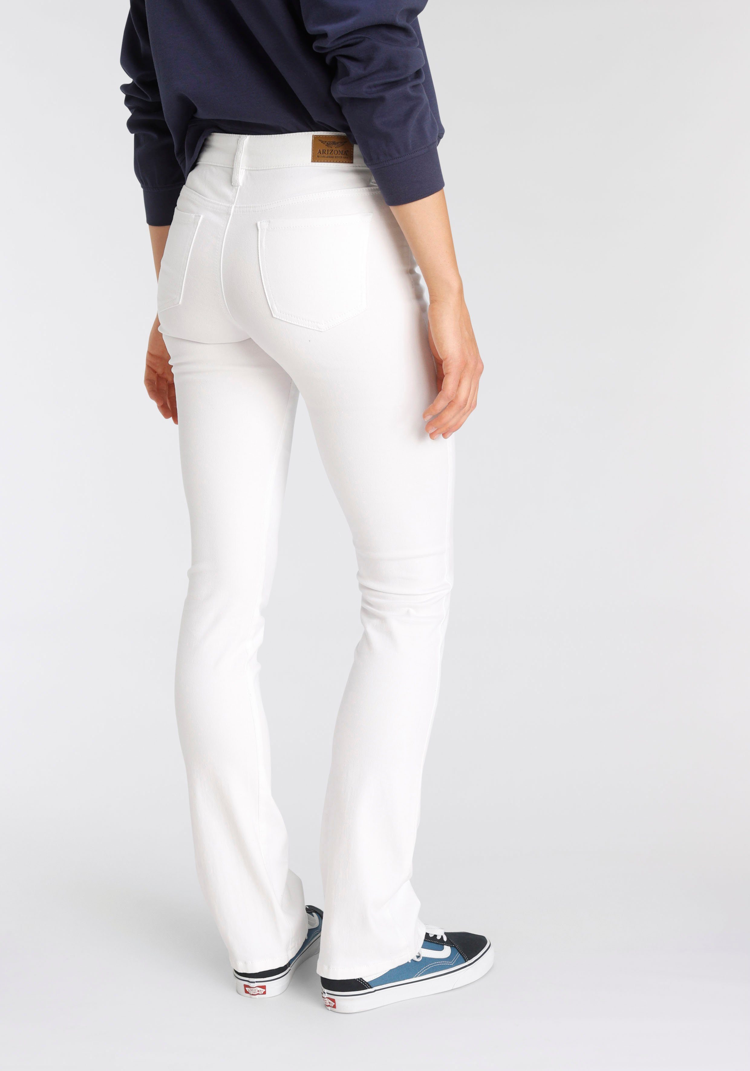 Arizona Bootcut jeans Baby-Boot normale taille, bootcut, met muntzakje, met steekzakken