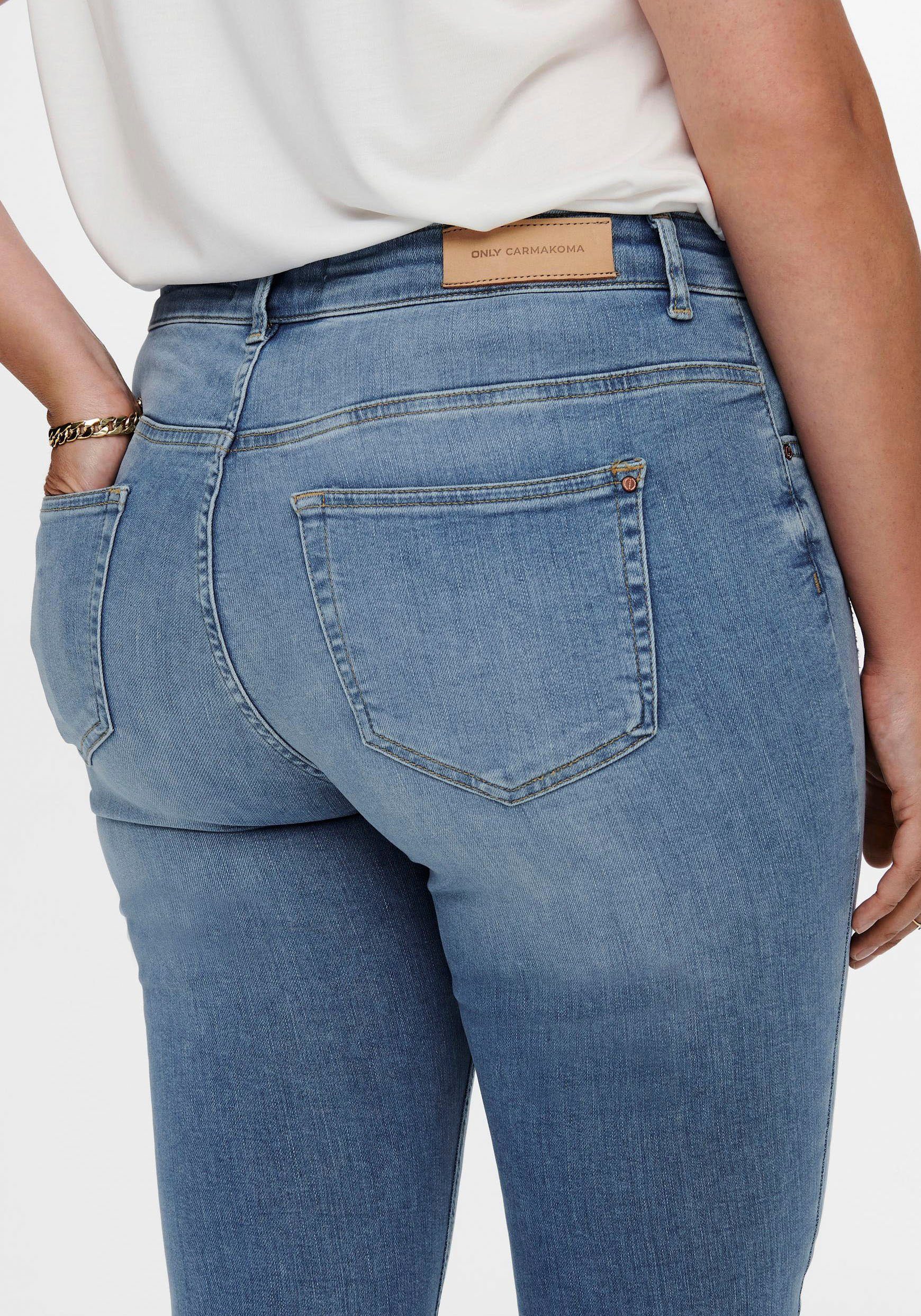 ONLY CARMAKOMA Skinny fit jeans CARWILLY REG SK ANK DNM REA1467 NOOS