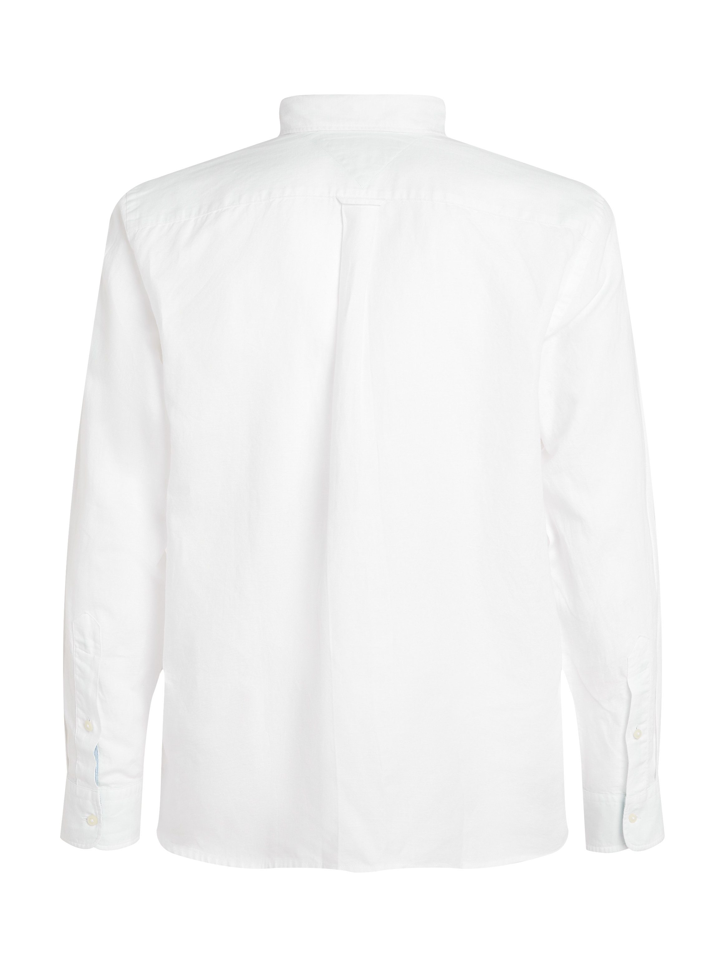 Tommy Hilfiger Overhemd met lange mouwen LINEN BLEND SOLID RF SHIRT