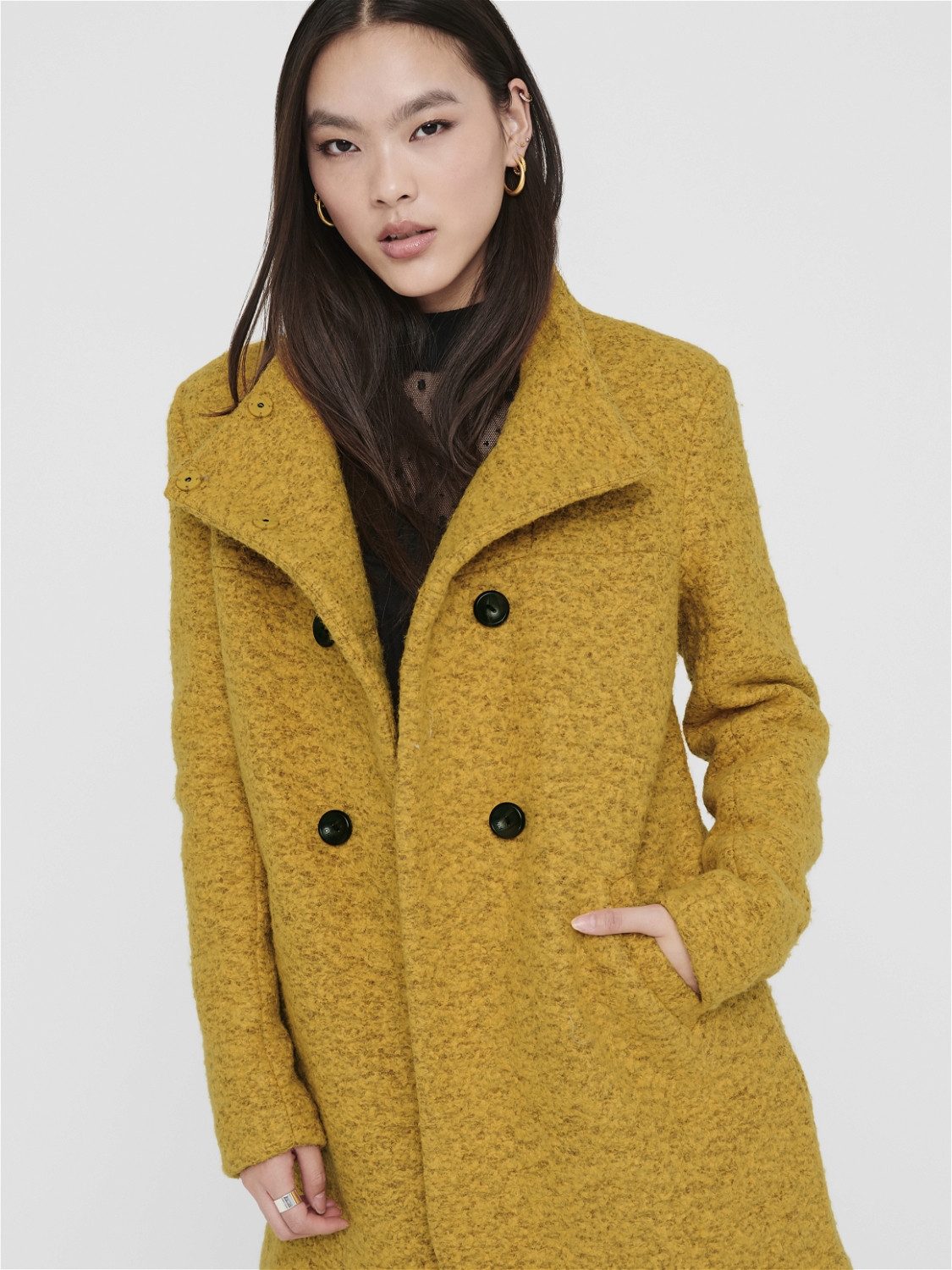 Only Lang jack ONLNEWSOPHIA WOOL COAT OTW CC