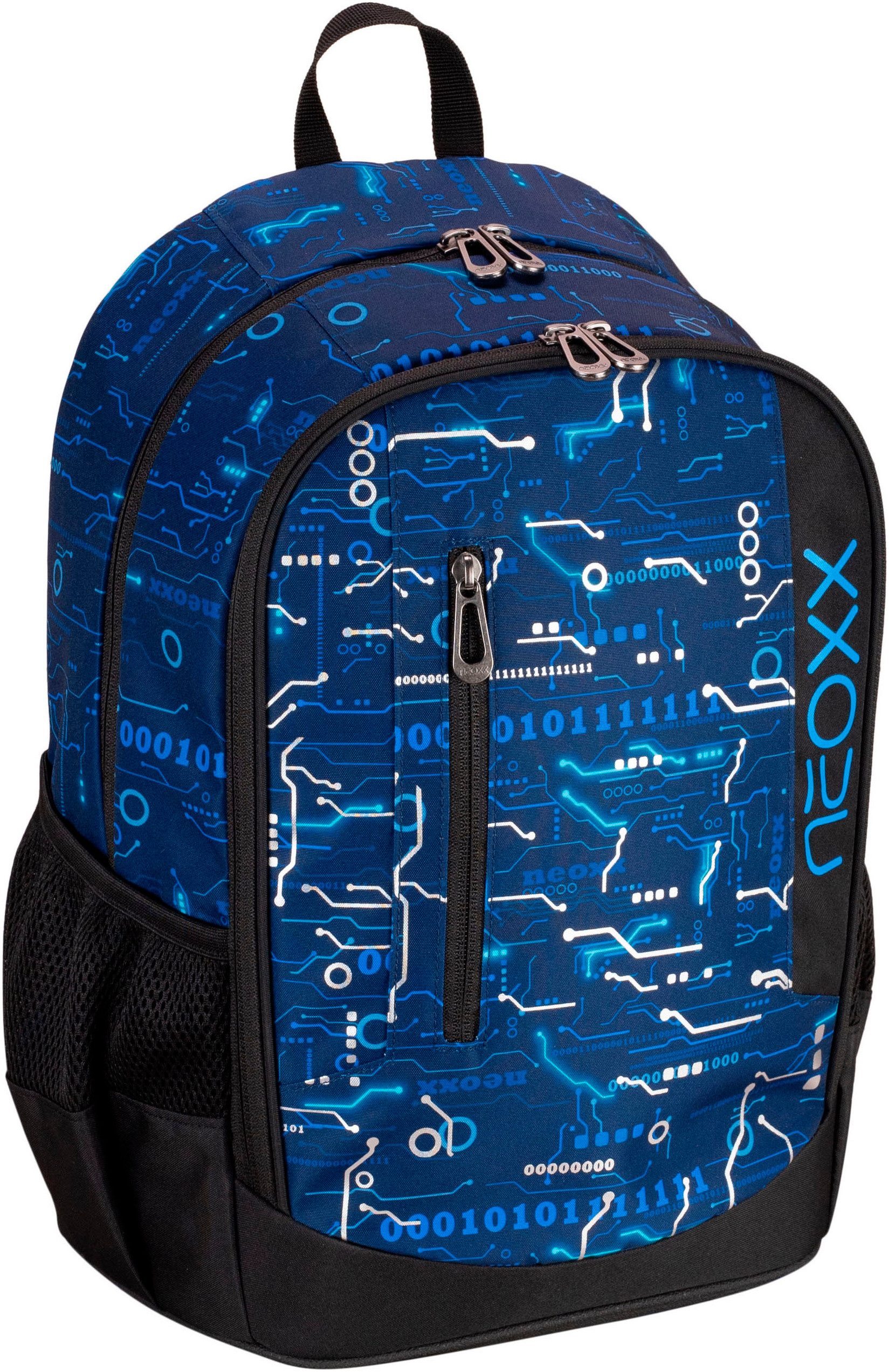 neoxx Schoolrugzak Flow, Next Level gedeeltelijk van gerecycled materiaal