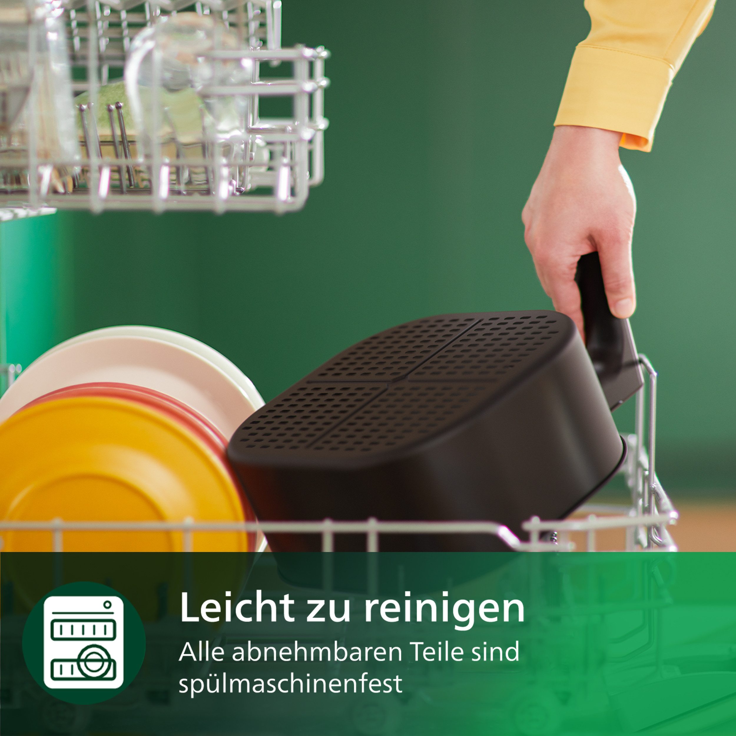 Philips Airfryer XXL HD9285/90, 7,2 l met 7 instellingen, warmhoudfunctie en wifi-connectiviteit
