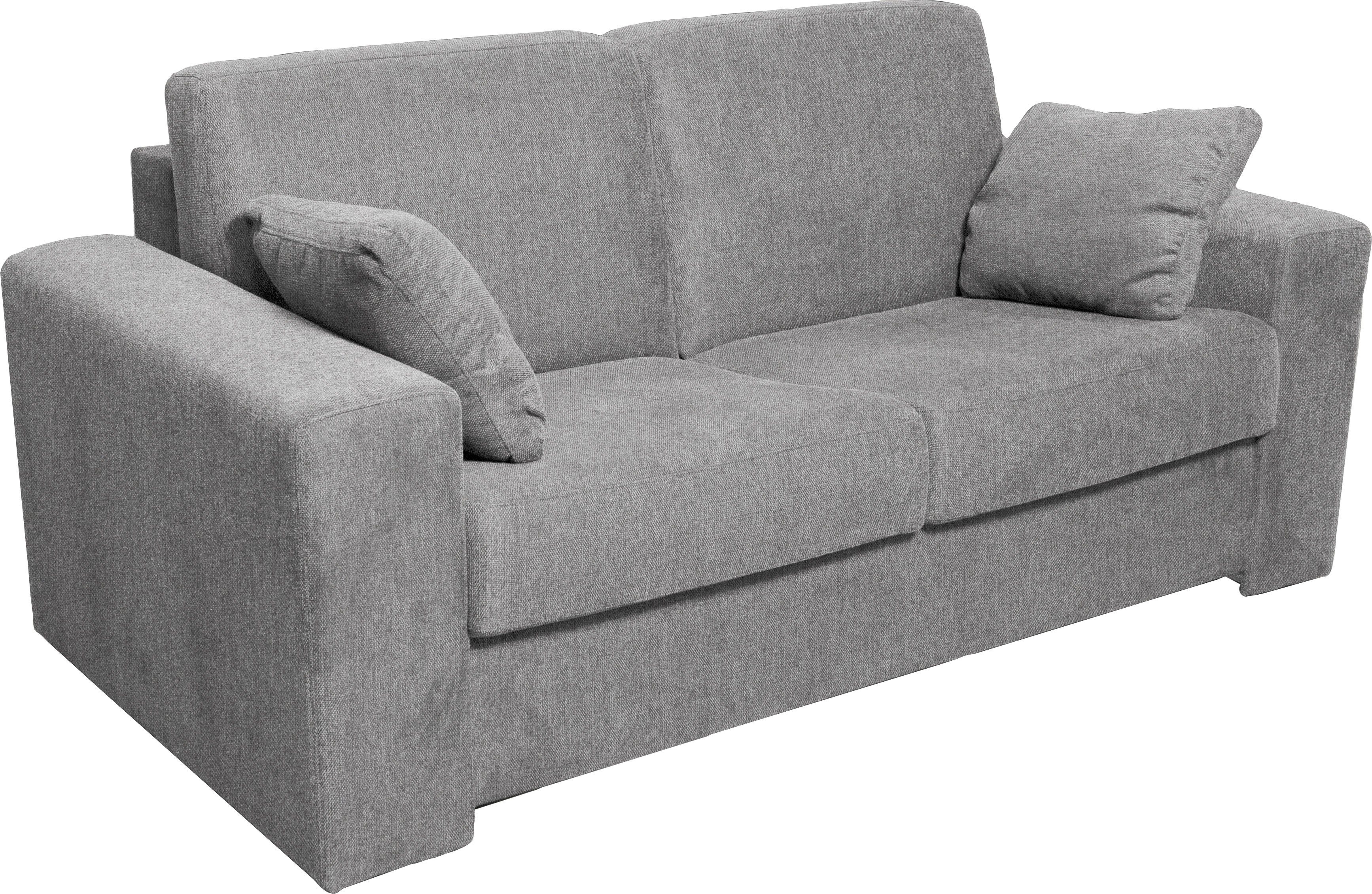 Home affaire 2-zitsbank Roma matras hoogte 14 cm Bedfunctie, met vering, Afmeting liggend ca. 123x198 cm