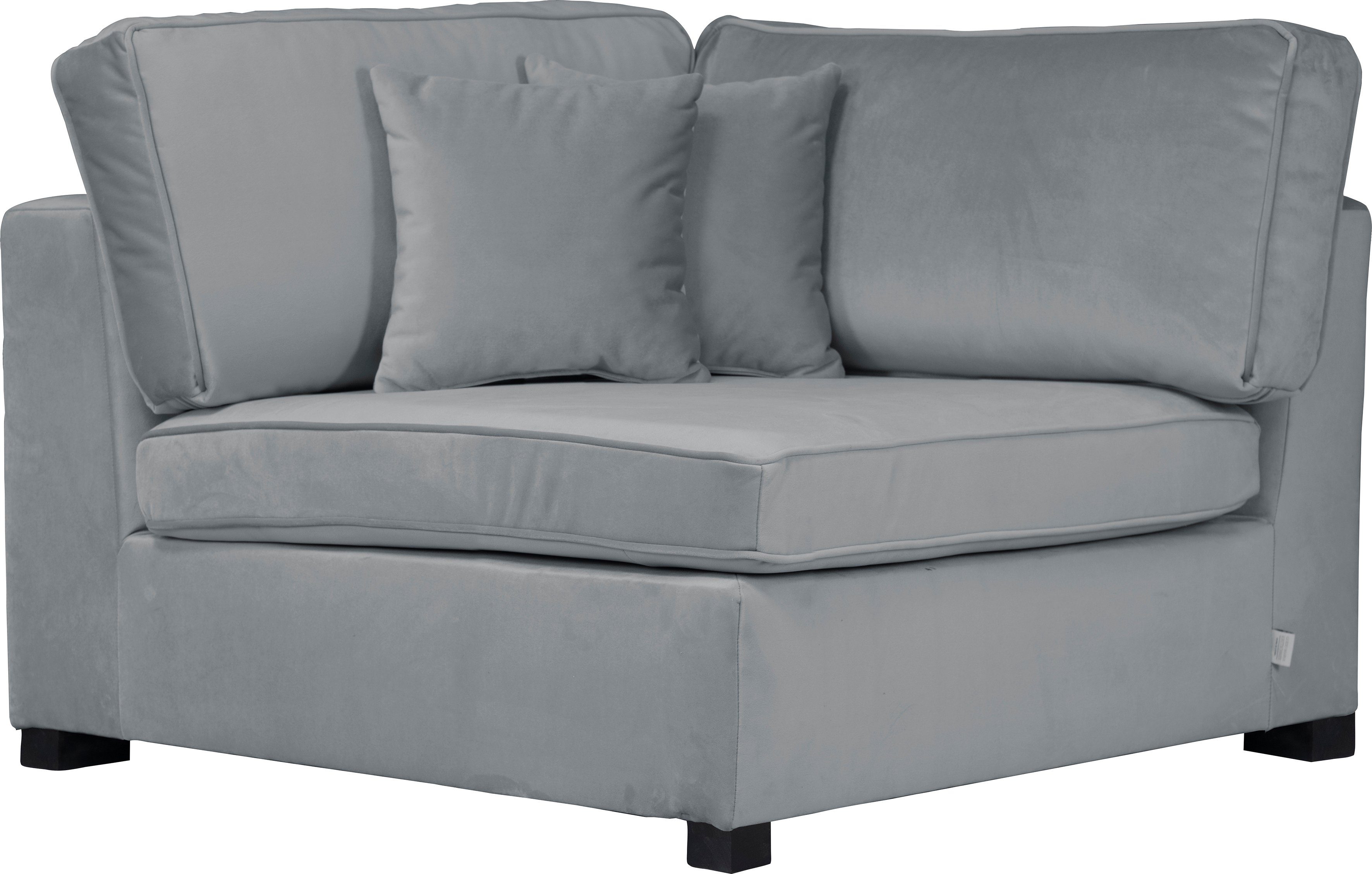 Guido Maria Kretschmer Home&Living Sofaelement Skara Module voor zelf samenstellen, in vele stofkwaliteiten grijs, modulaire banken, Hoekdeel links
