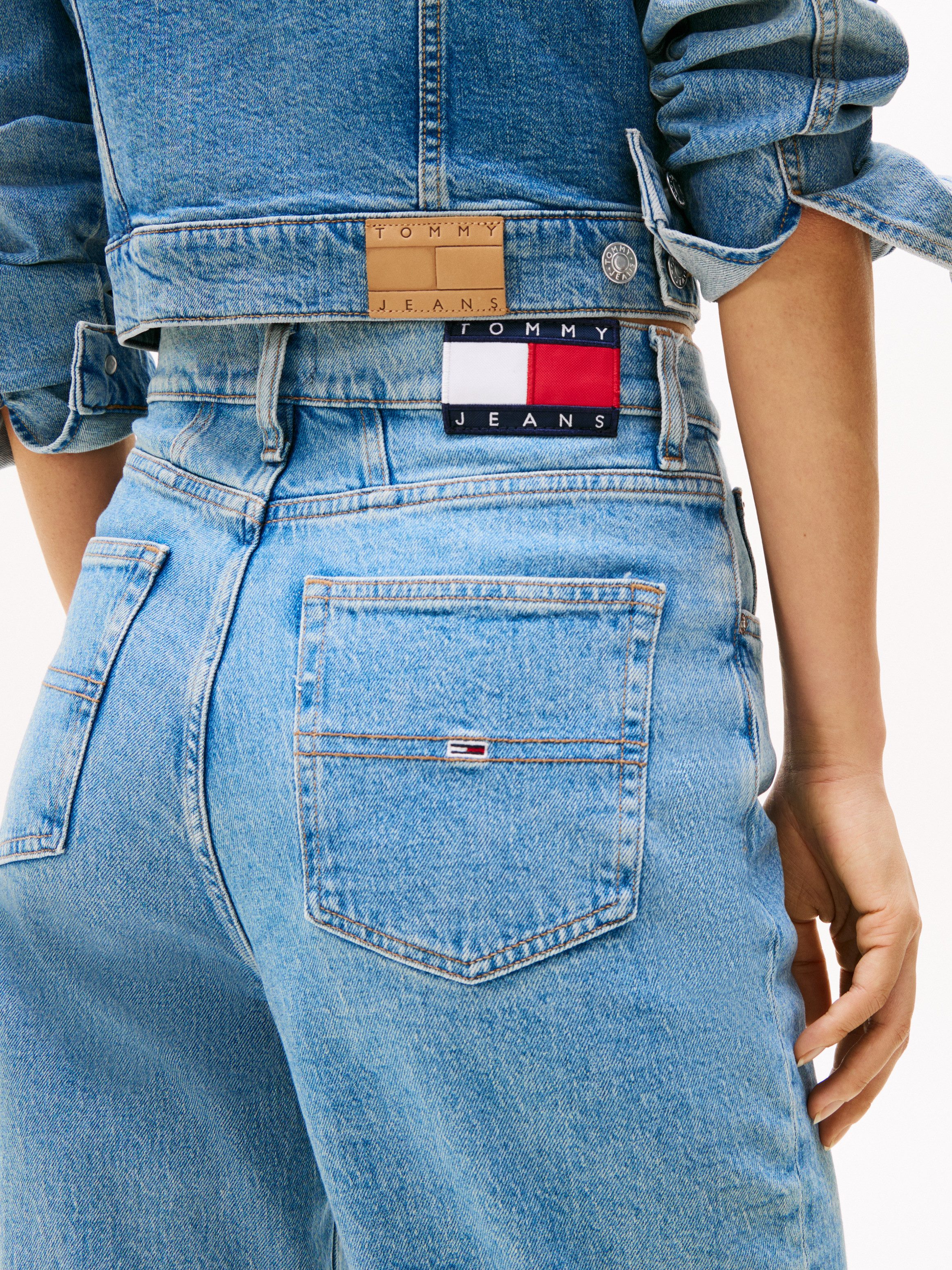 TOMMY JEANS Tapered jeans High waist - Mom-Jeans Tapered