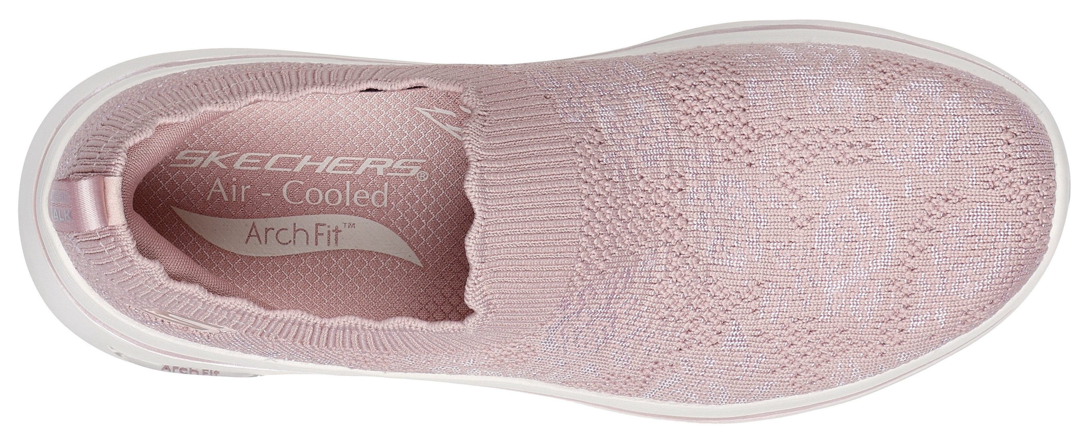 Skechers Slip-on sneakers GO WALK ARCH FIT 2.0-ROSA LINDA , trainingsschoen, veterschoen met terugverend ultra go