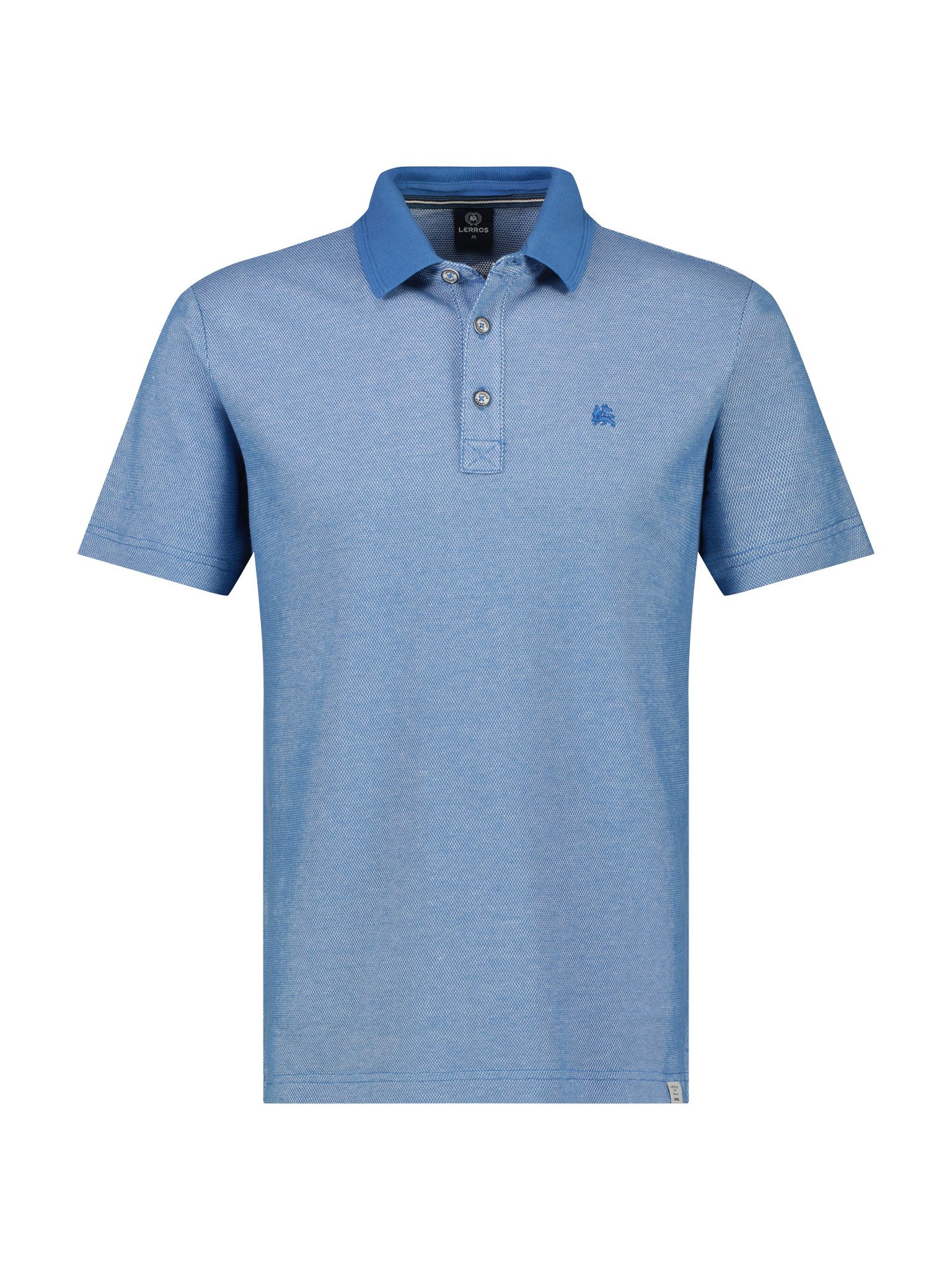 Lerros Poloshirt met logoborduursel