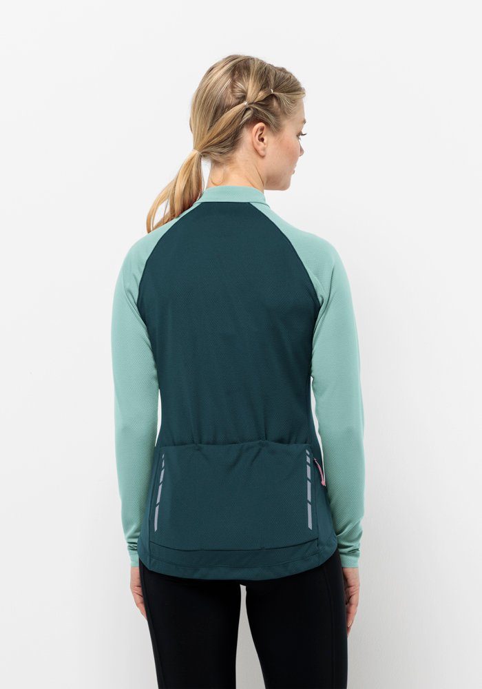 Jack Wolfskin Fietsjack MOROBBIA FZ L/S W