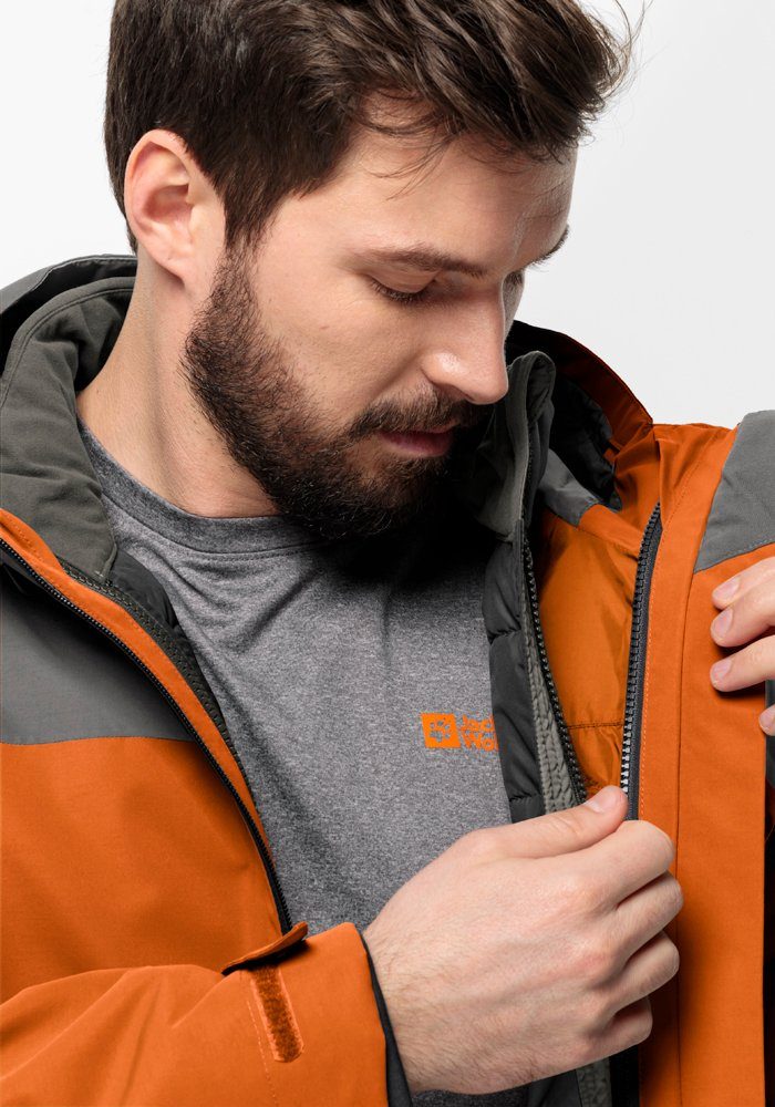 Jack Wolfskin Functioneel 3-in-1-jack GLAABACH 3-in-1 JKT M (2-delig)