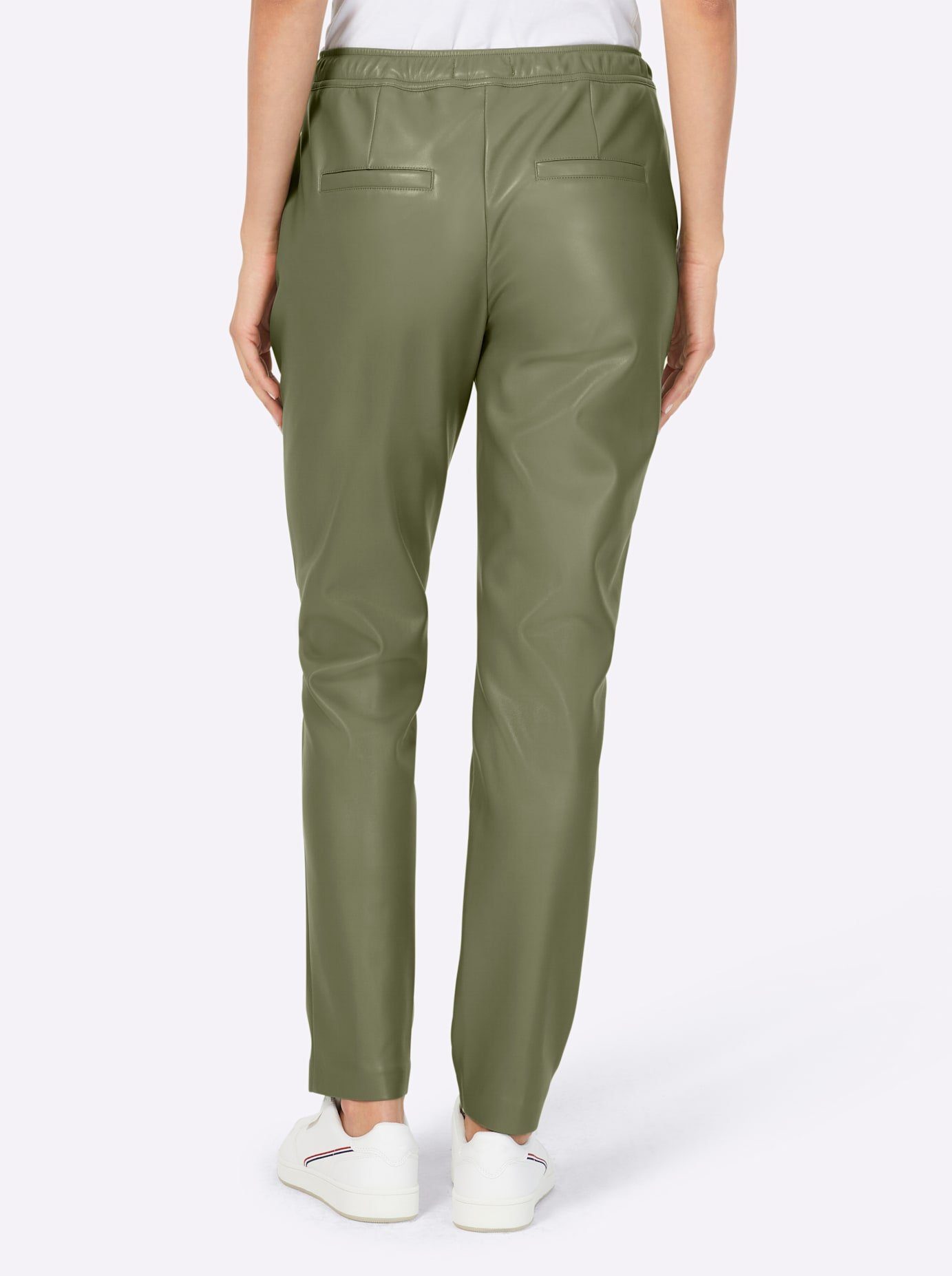 heine Imitatieleren broek