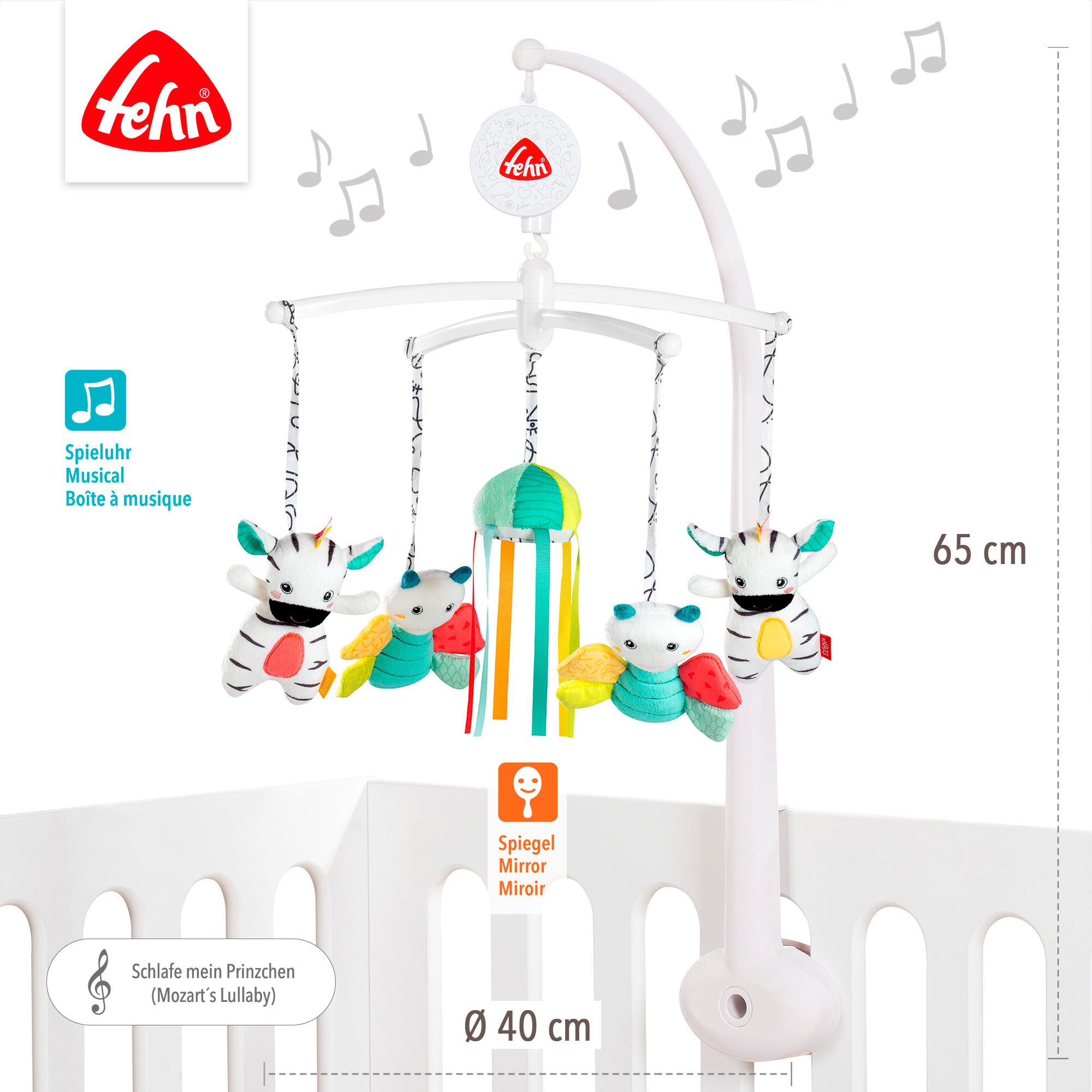 Fehn Mobiel DoBabyDoo met speeldoos