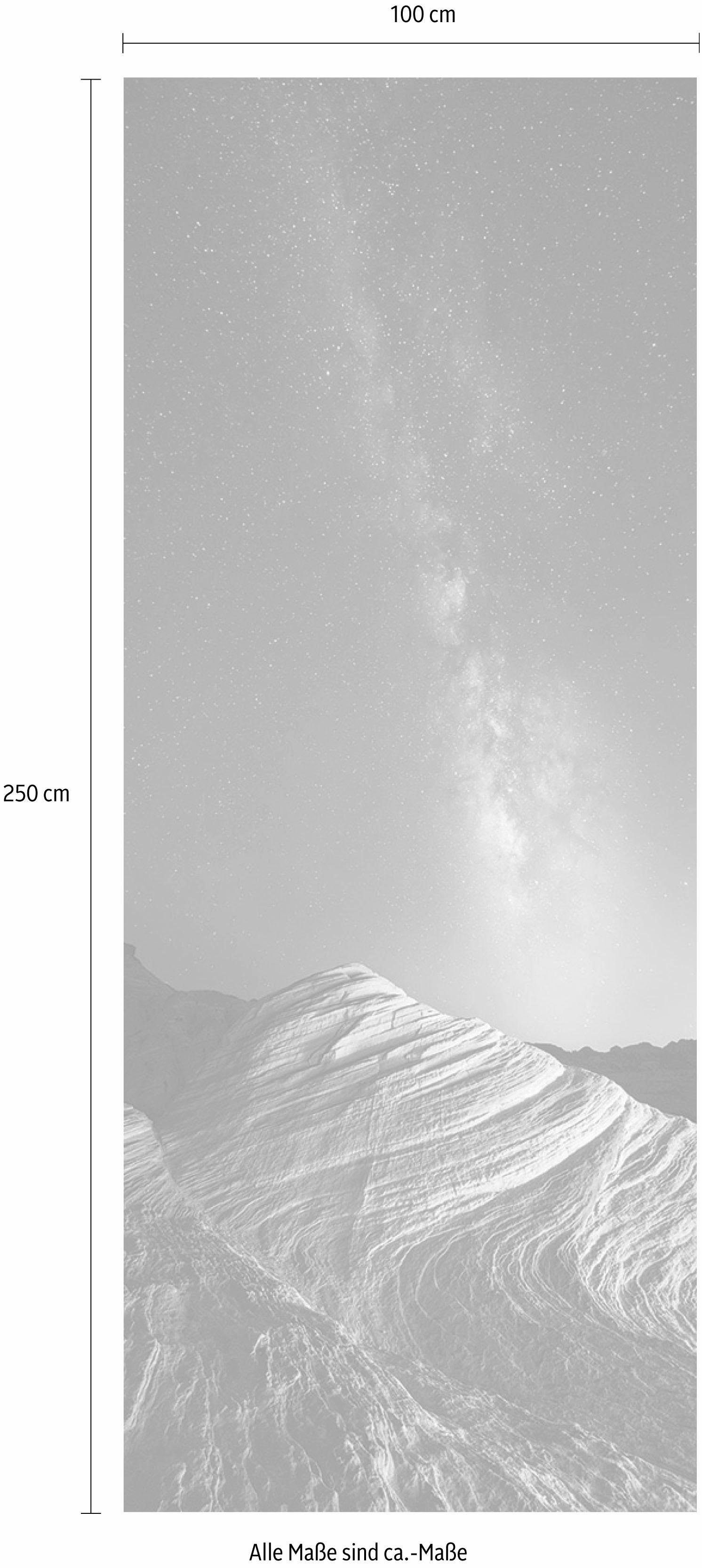 Komar Vliesbehang Digitale print vlies - Fire Wave - Afmeting 100 x 250 cm (1 stuk)