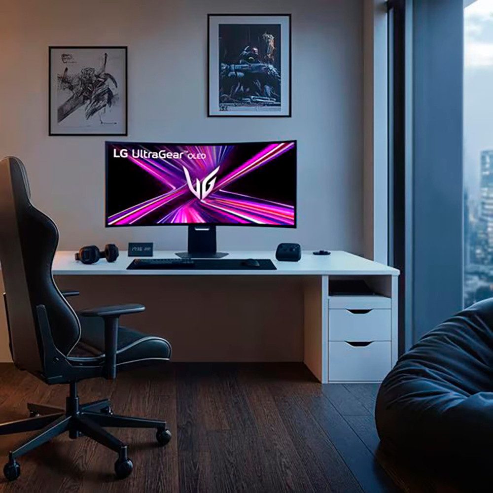 LG Curved OLED-gamemonitor 45GX950A, 113 cm / 45", 5K2K