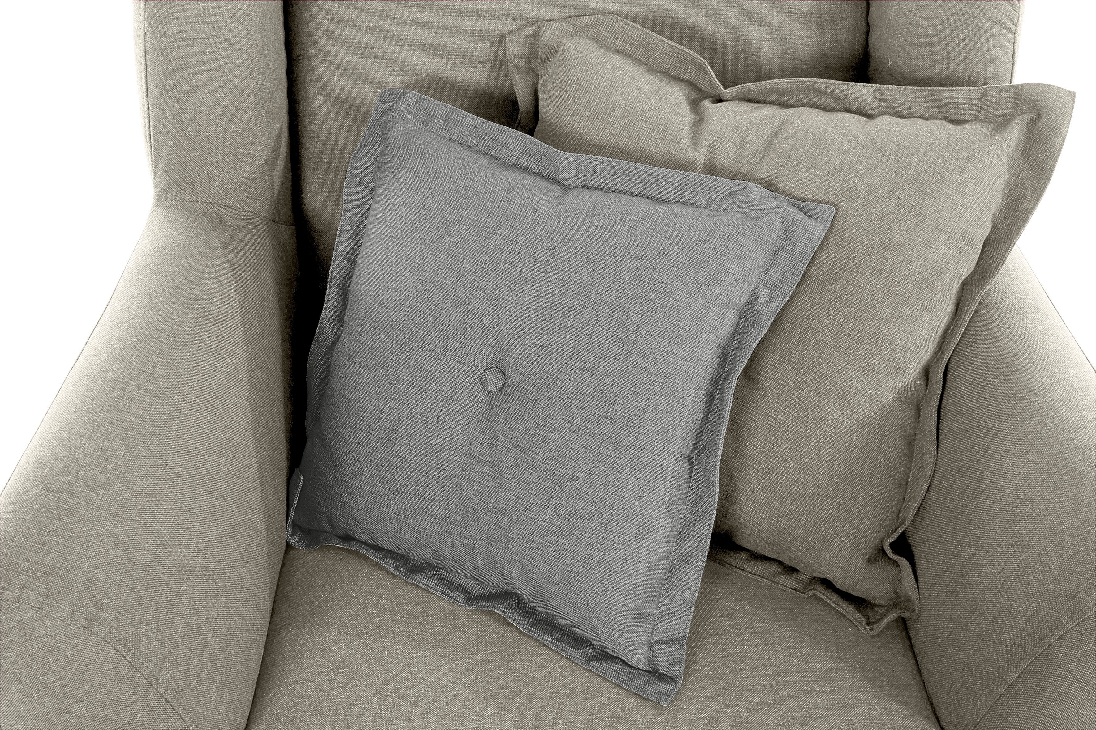 Home affaire Loveseat Baggio met houten voetjes