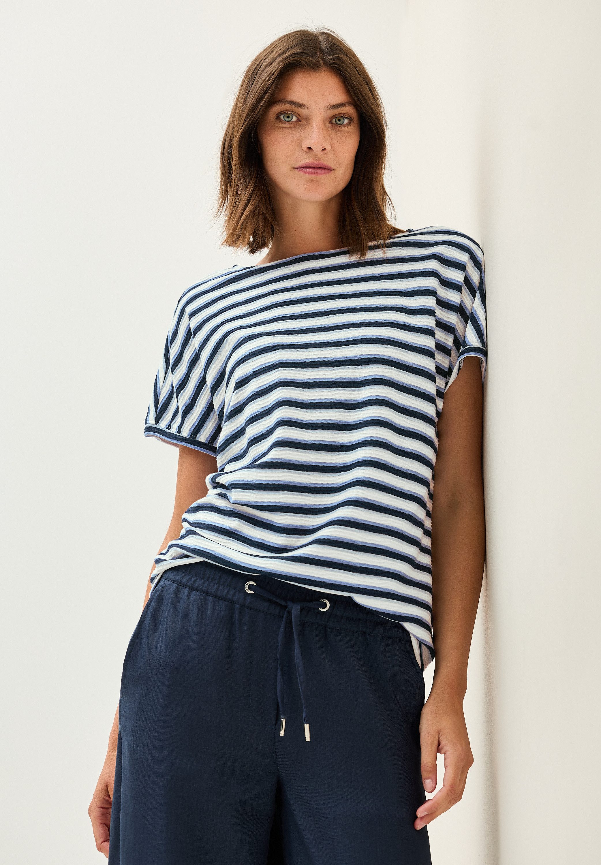 Cecil T-shirt met streepmotief
