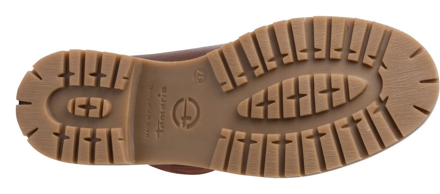 Tamaris Winterlaarzen hakken, winter-enkellaars, outdoorschoen met duo tex-uitrusting