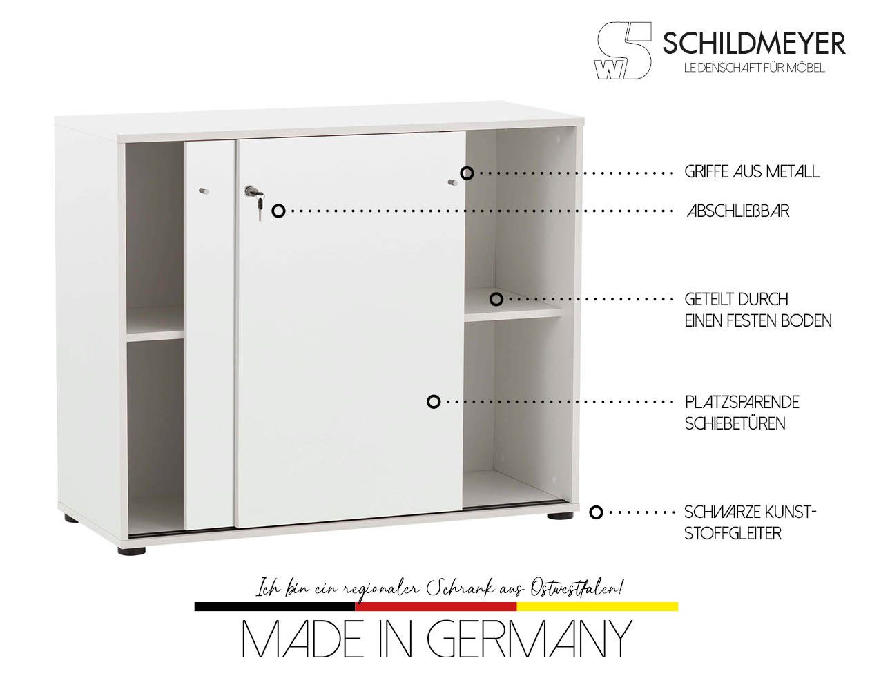 Schildmeyer Archiefkast Serie 400 Breedte 100 cm
