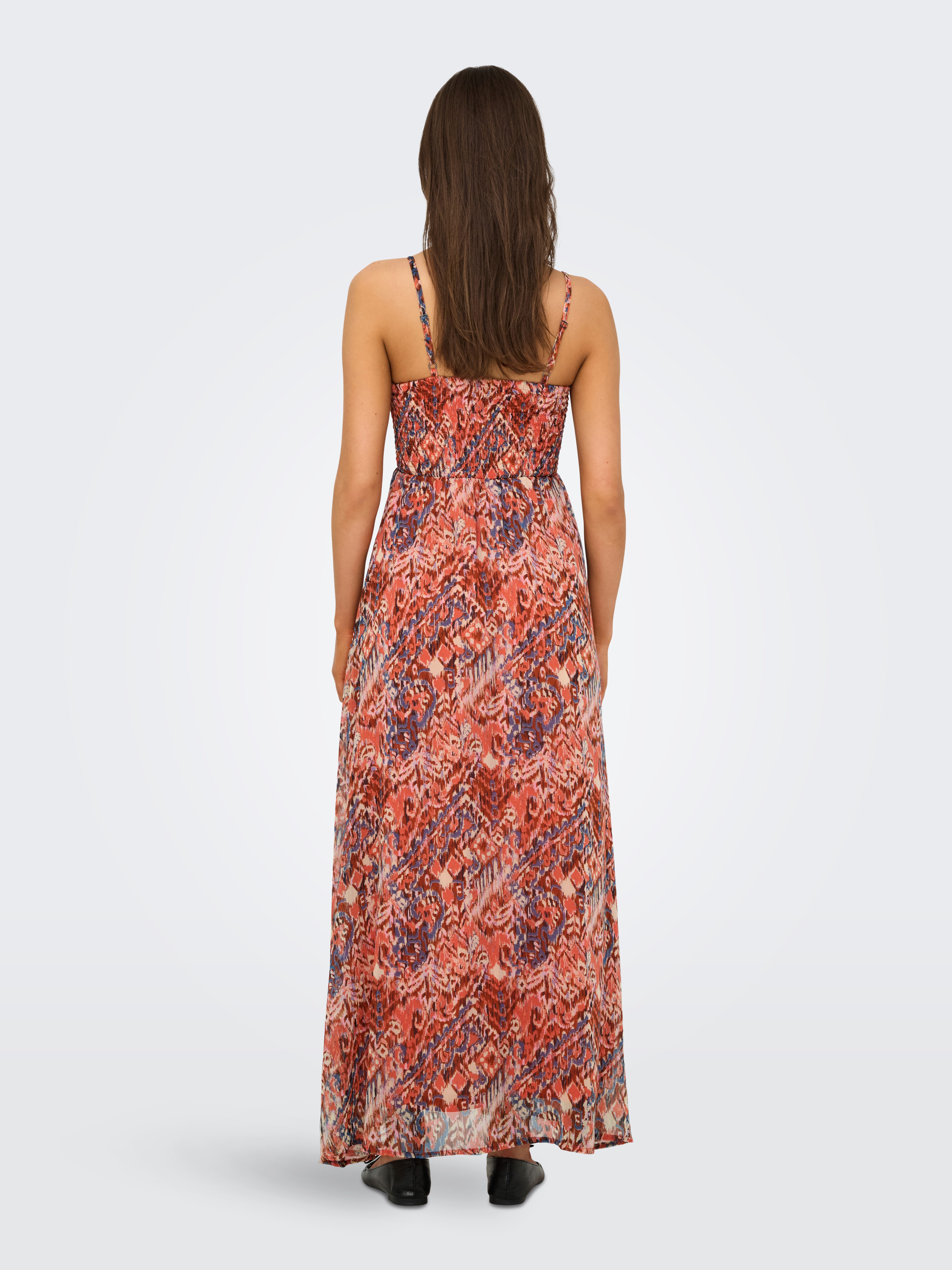 Only Maxi-jurk ONLELENA VIKKI LIFE STRAP ANK DRESS WVN