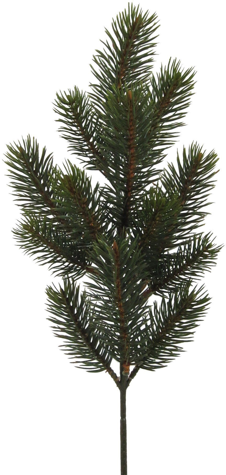 Creativ green Winterse kunstplant Kerst versiering Tak, 6 stuks in set (6 stuks)