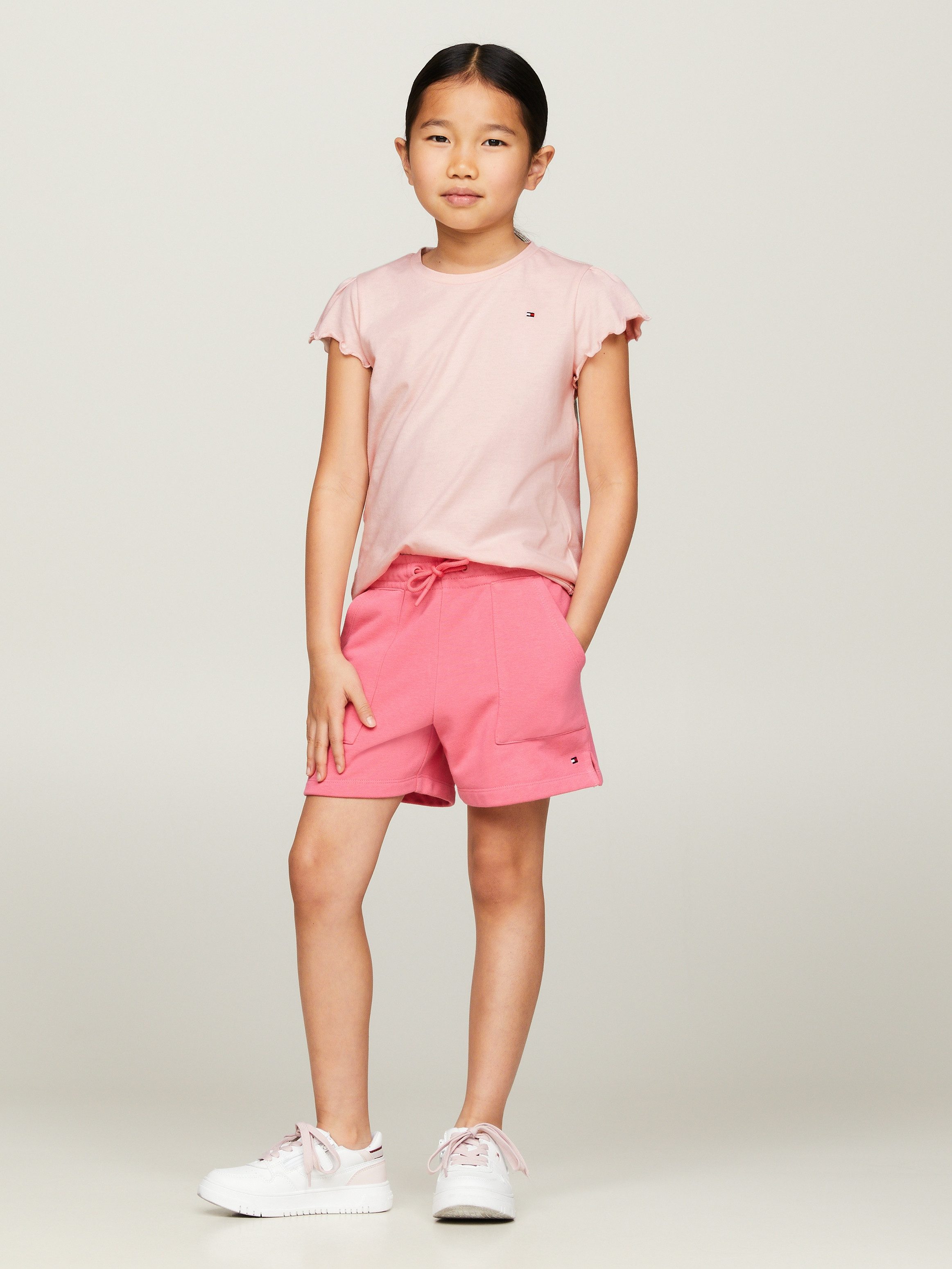 Tommy Hilfiger T-shirt ESSENTIAL RUFFLE SLEEVE TOP S S