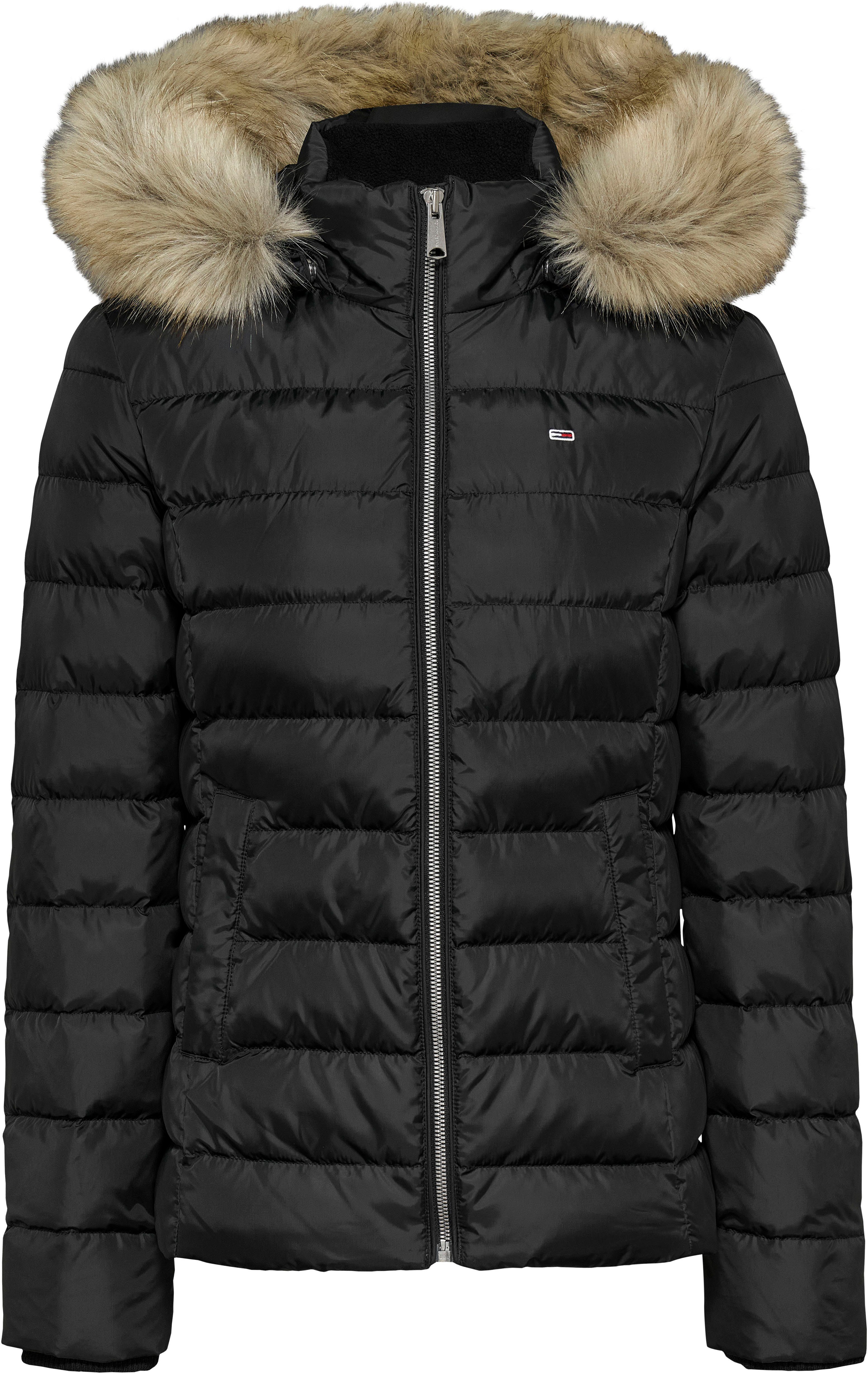 TOMMY JEANS Gewatteerde jas TJW BASIC HOODED DOWN JACKET EXT