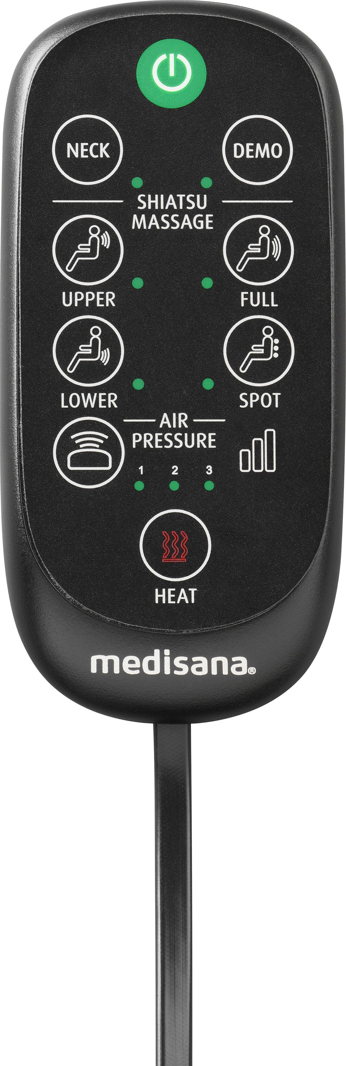 Medisana Shiatsu-massagekussen MC 825 met in te schakelen infrarood- en thermofunctie