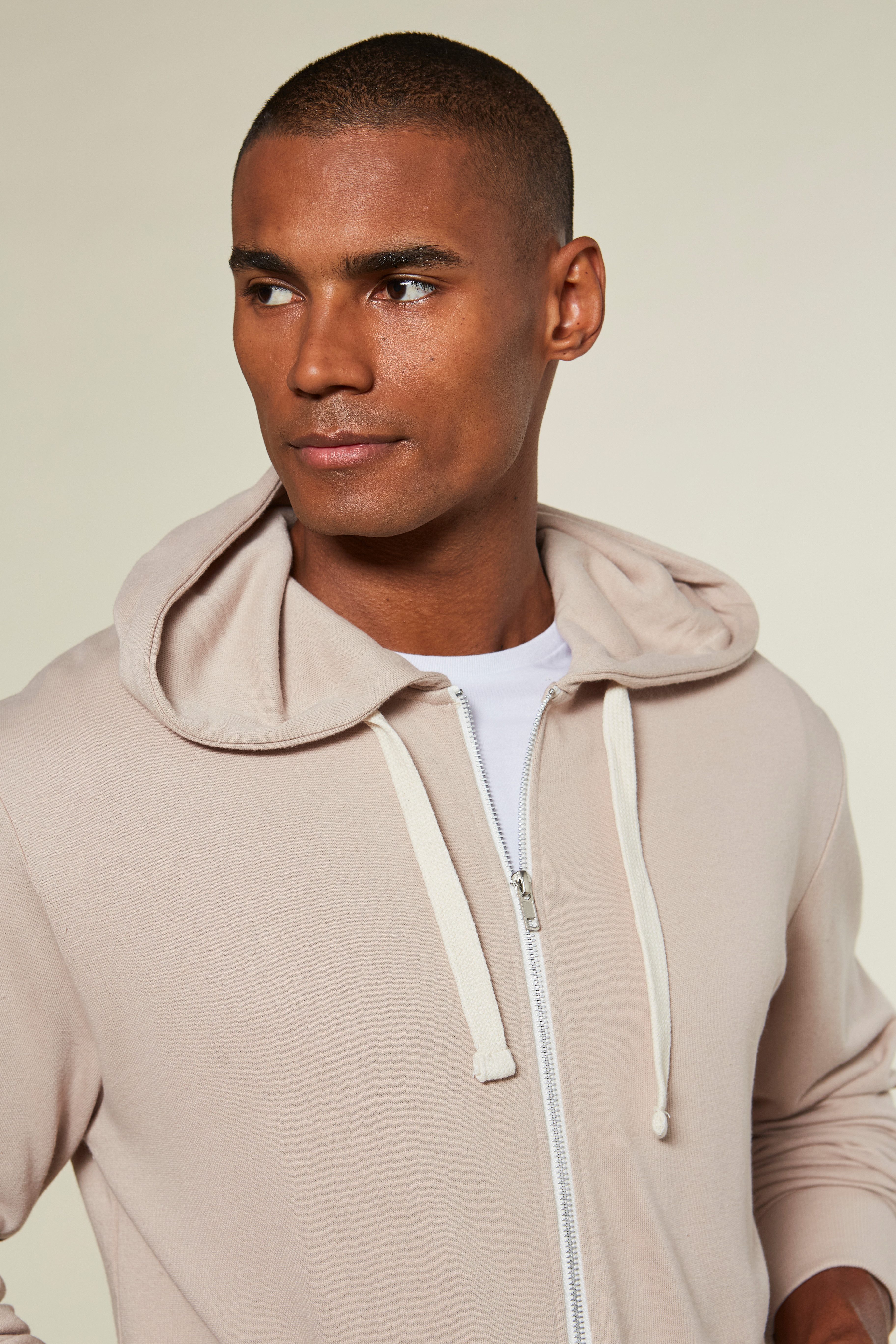 KangaROOS Capuchonsweatvest met capuchon, contrasterende rits en contrasterende banden