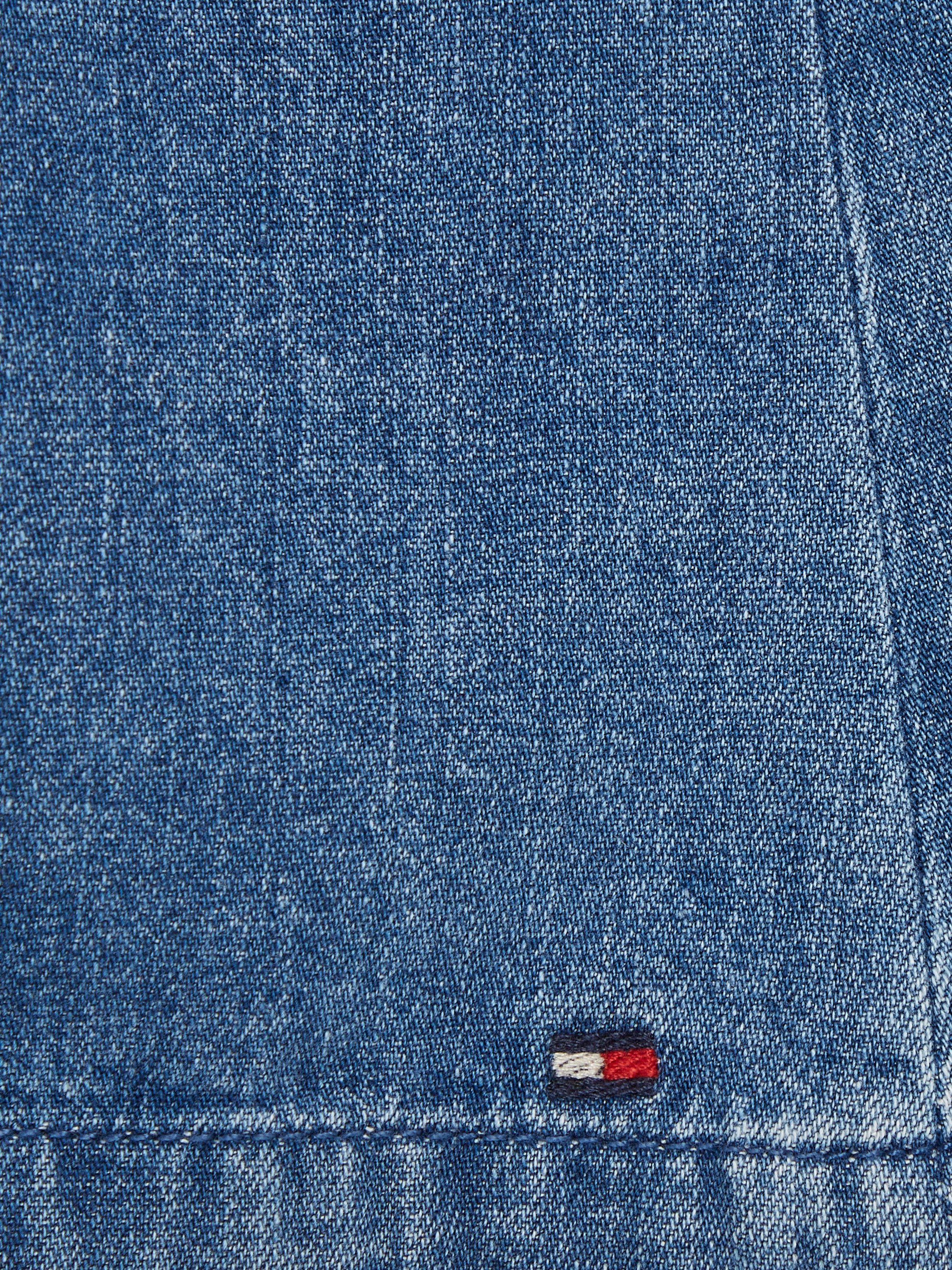 Tommy Hilfiger Rok in a-lijn DENIM FRONT YOKE DETAIL SKIRT