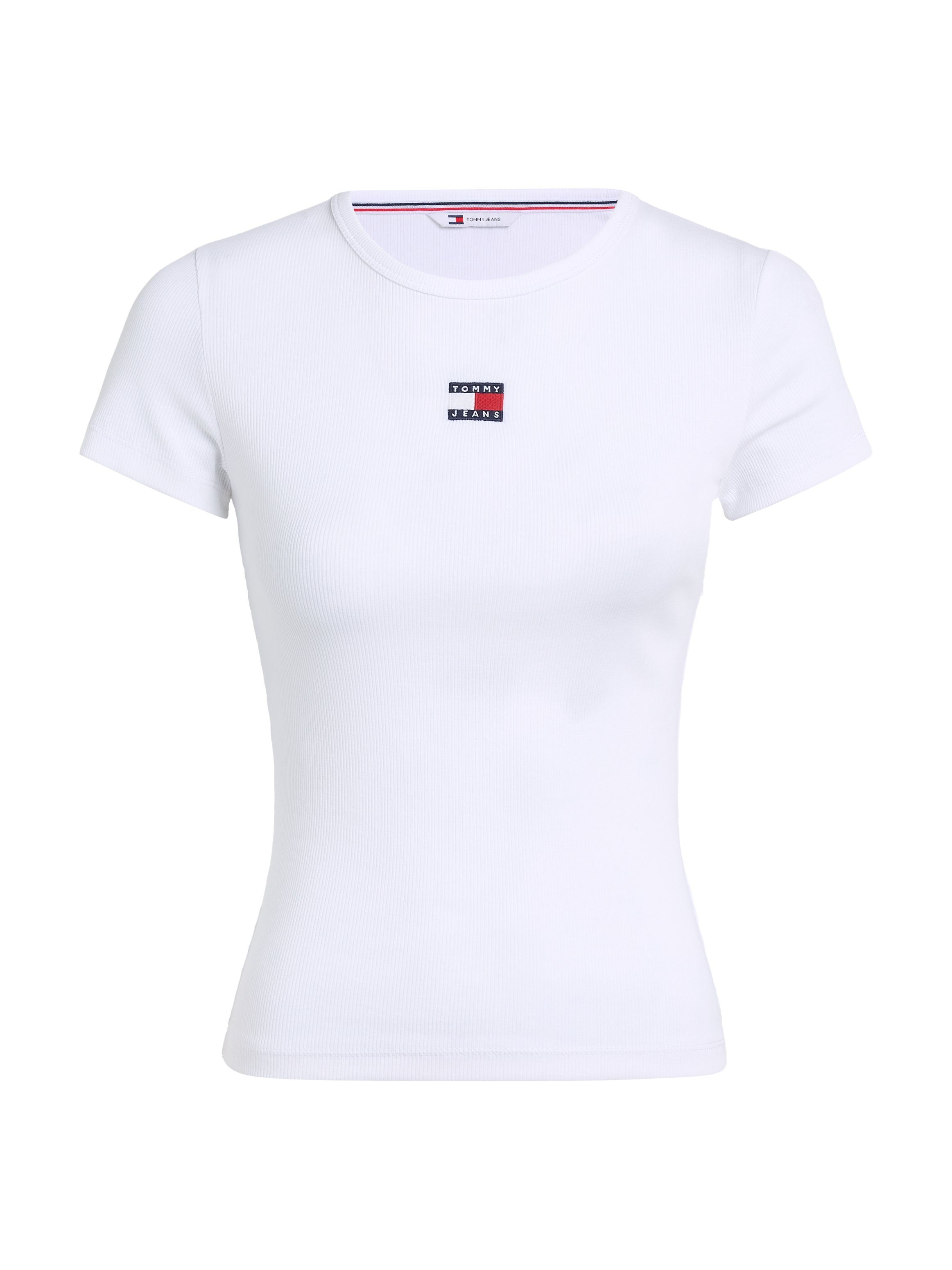 TOMMY JEANS T-shirt TJW SLIM BADGE RIB TEE