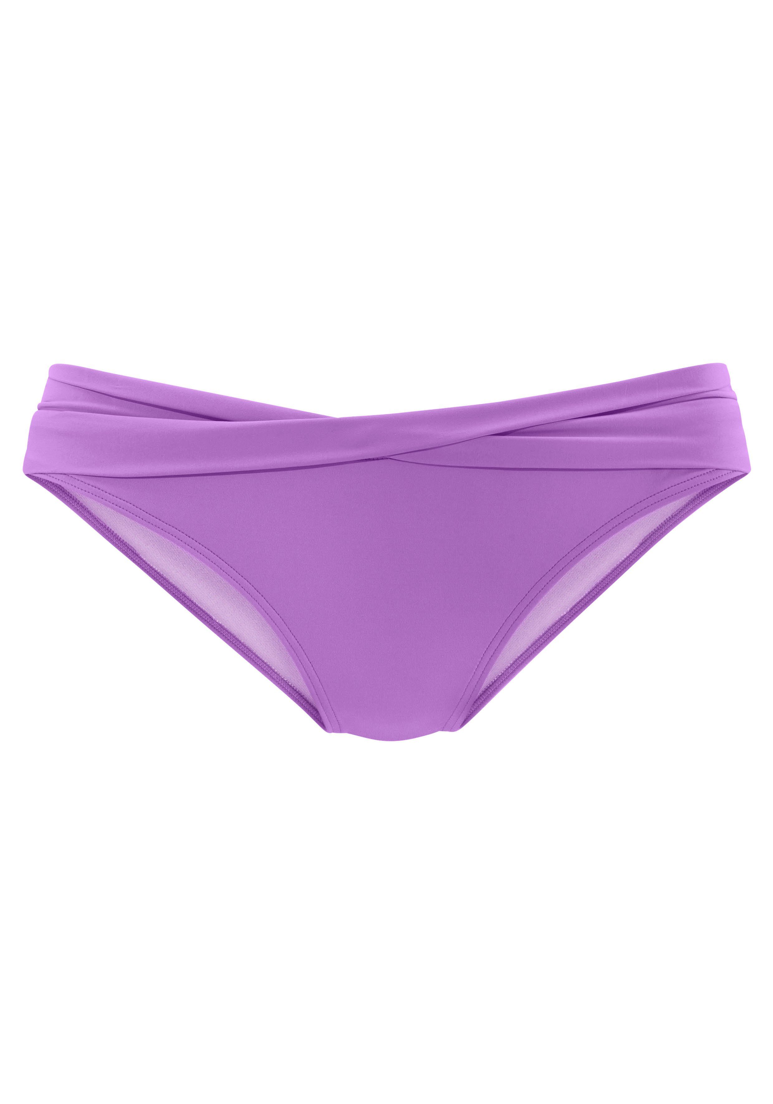 s.Oliver RED LABEL Beachwear Bikinibroekje Spain met gedraaide boord