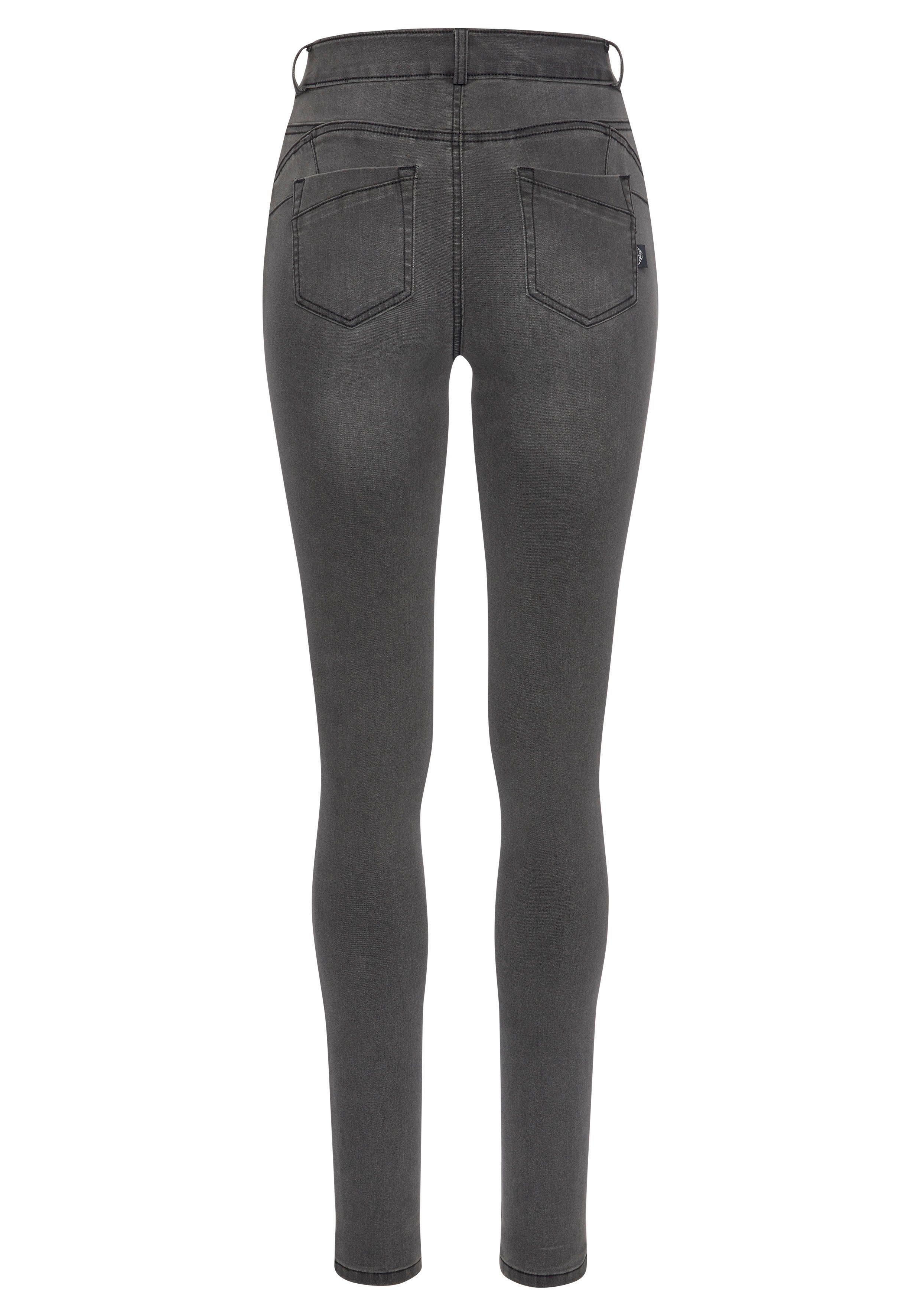 Arizona Skinny fit jeans Ultra Stretch skinny-fit, geaccentueerde taille, shaping-effect, high waist
