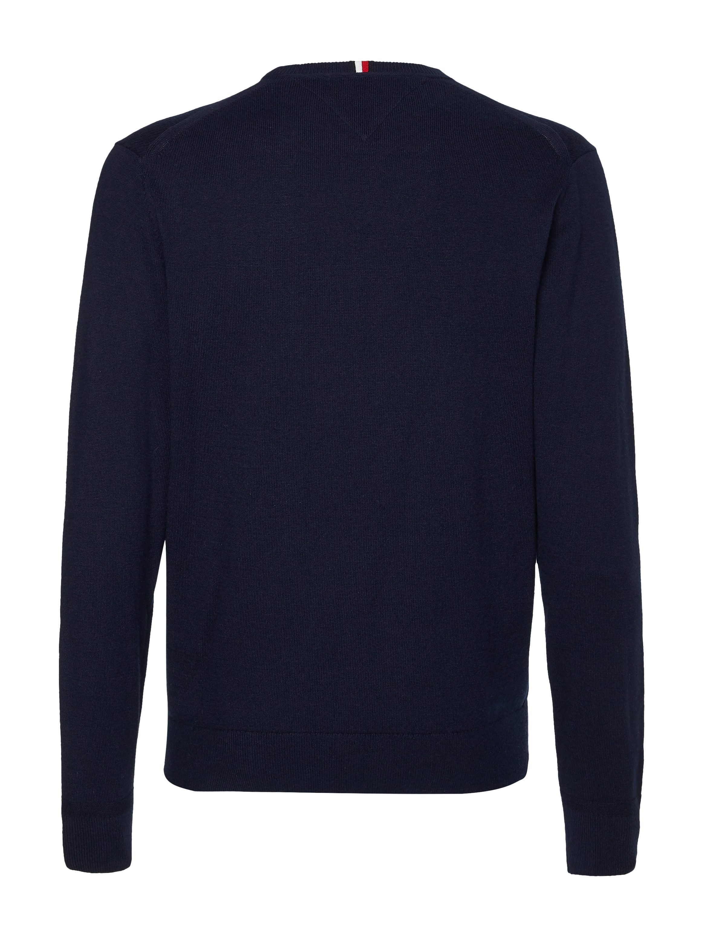 Tommy Hilfiger Trui met ronde hals PIMA ORG CTN CASHMERE CREW NECK