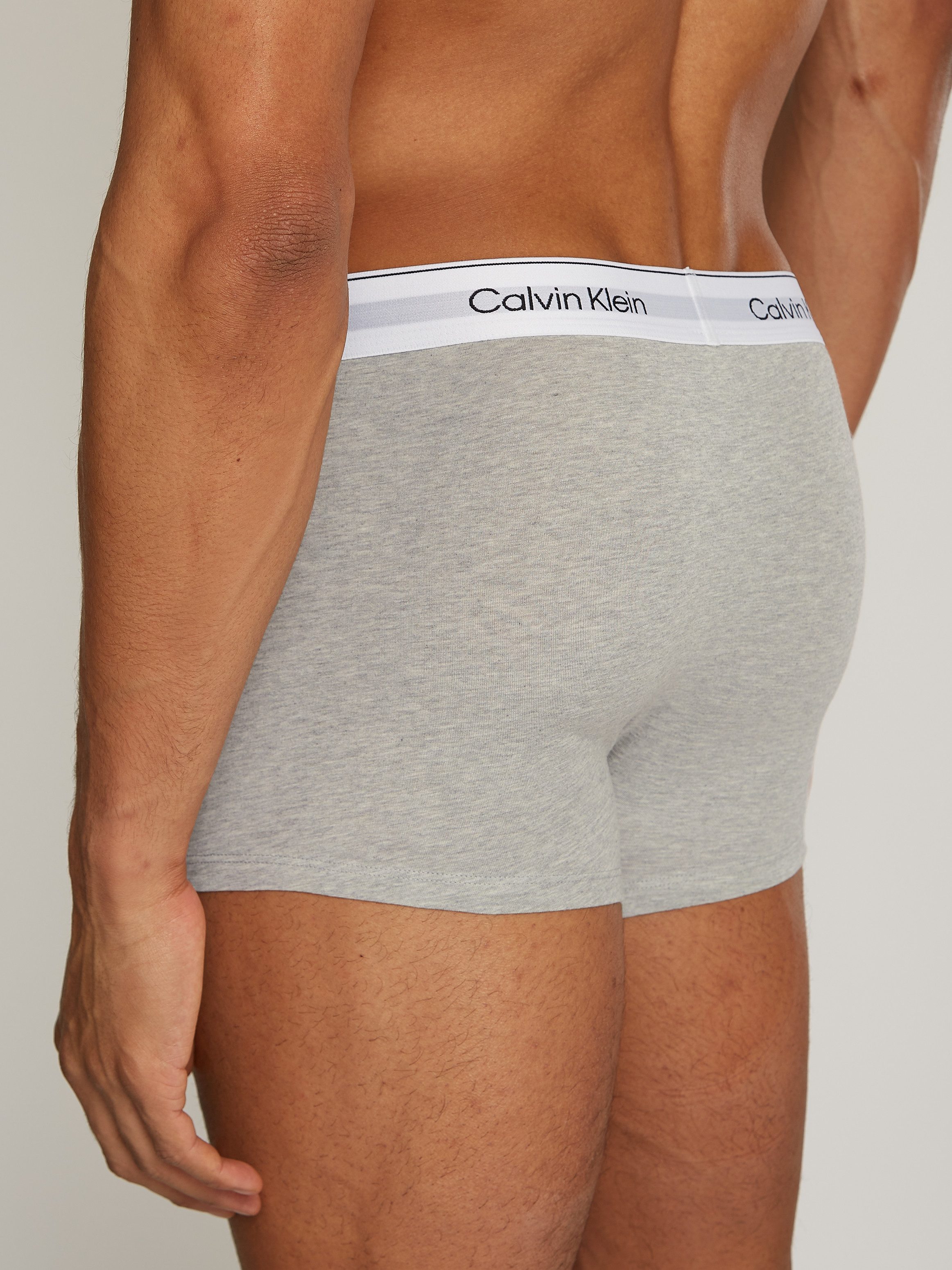 Calvin Klein Trunk 3PK met logo-elastische tailleband (3 stuks) (set 3 stuks)