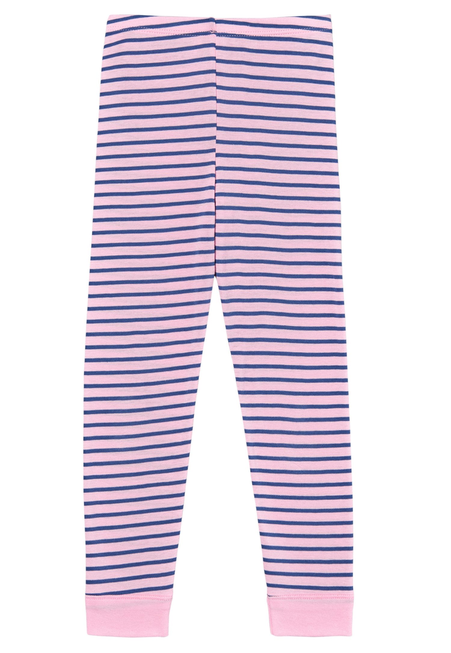 Schiesser Pyjama met gekleurde contrastboorden (2-delig)
