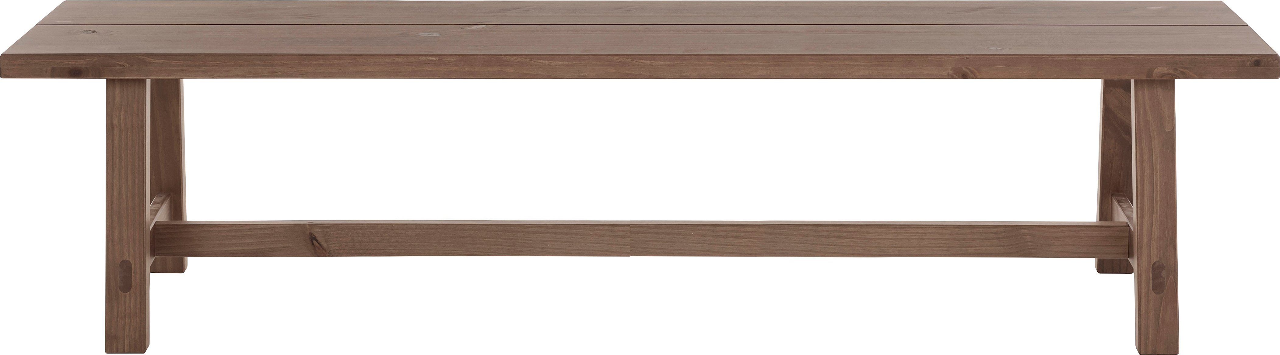 Timbers Eetbank Gainesville Zitoppervlak, frame van grenen, verschillende kleurvarianten, zithoogte 