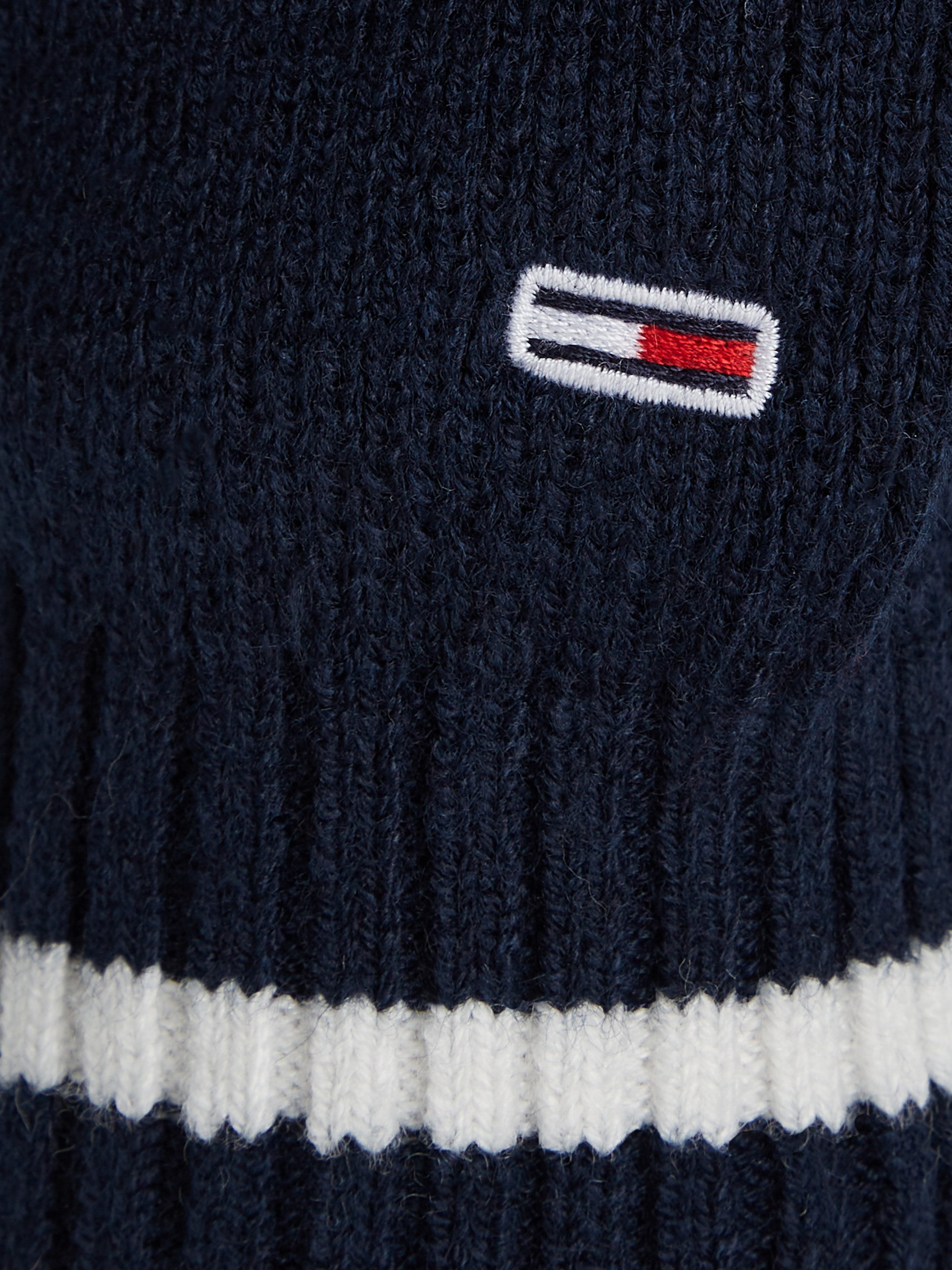 TOMMY JEANS Gebreide trui TJW LETTERMAN SWEATER met geborduurde -vlag