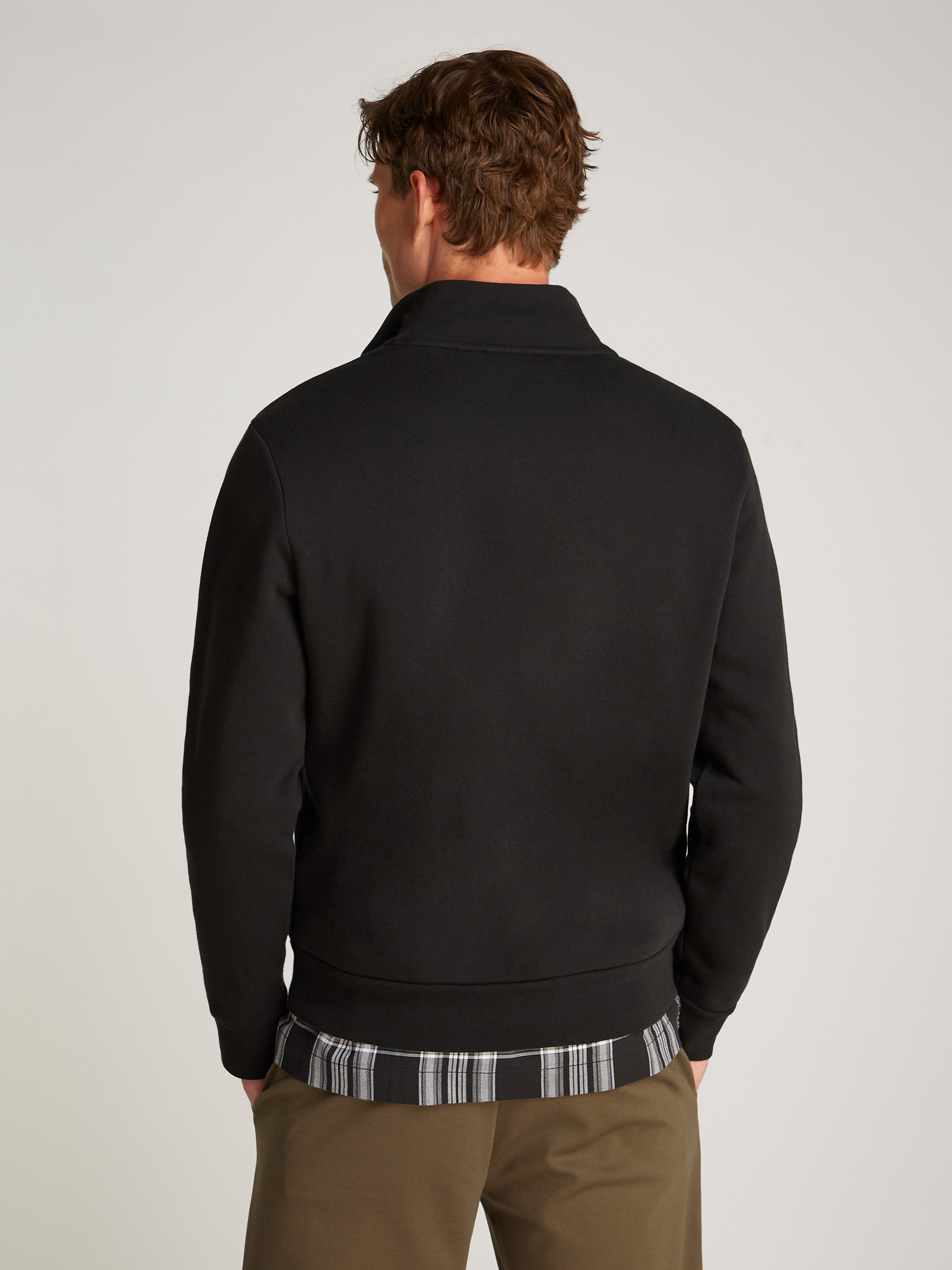 Calvin Klein Sweatshirt NY CHEST BOX LOGO Q-ZIP