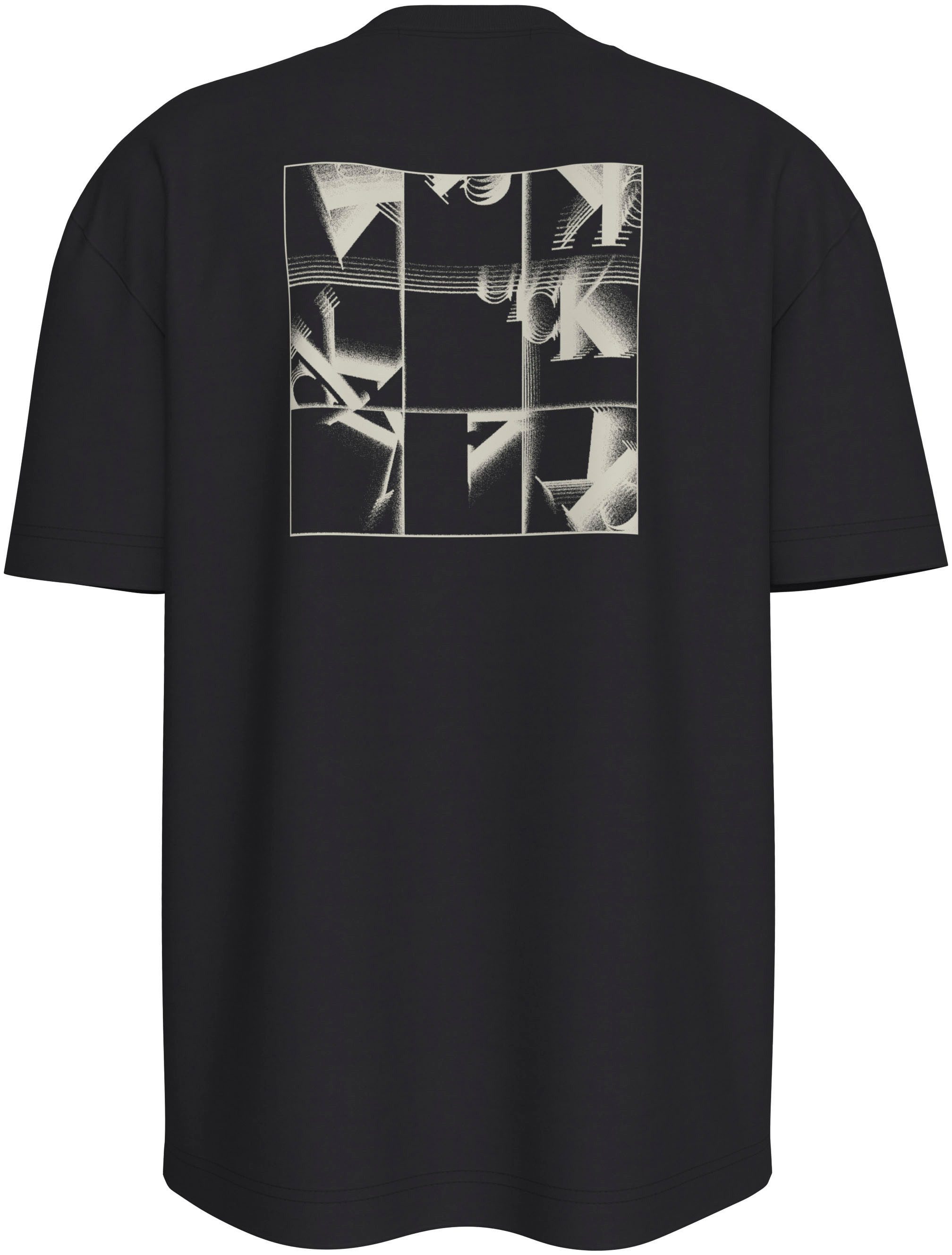 Calvin Klein T-shirt GRID MONOGRAM TEE