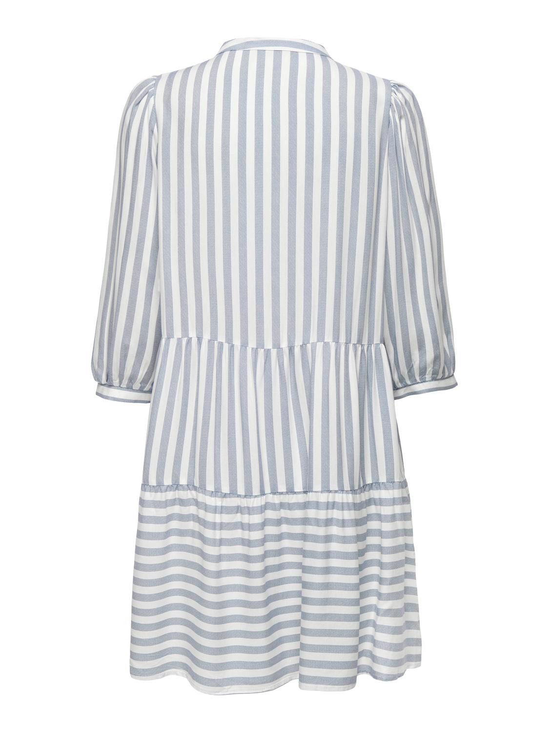 Only Tuniekjurk ONLKAYA 3 4 PUFF SHORT DRESS WVN NOOS