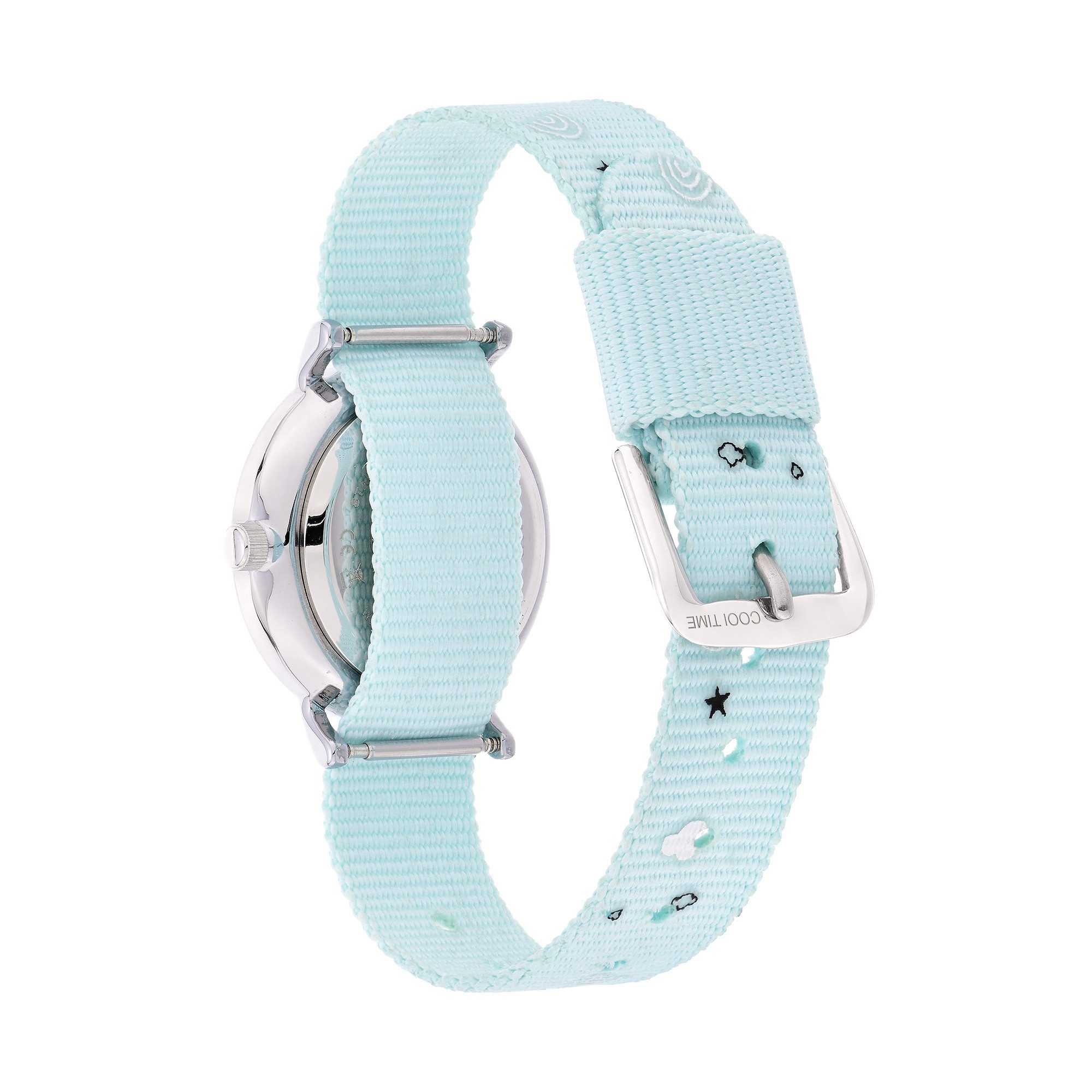 COOL TIME Kwartshorloge The Cool Cat Horloge, kinderhorloge, meisje, analoog