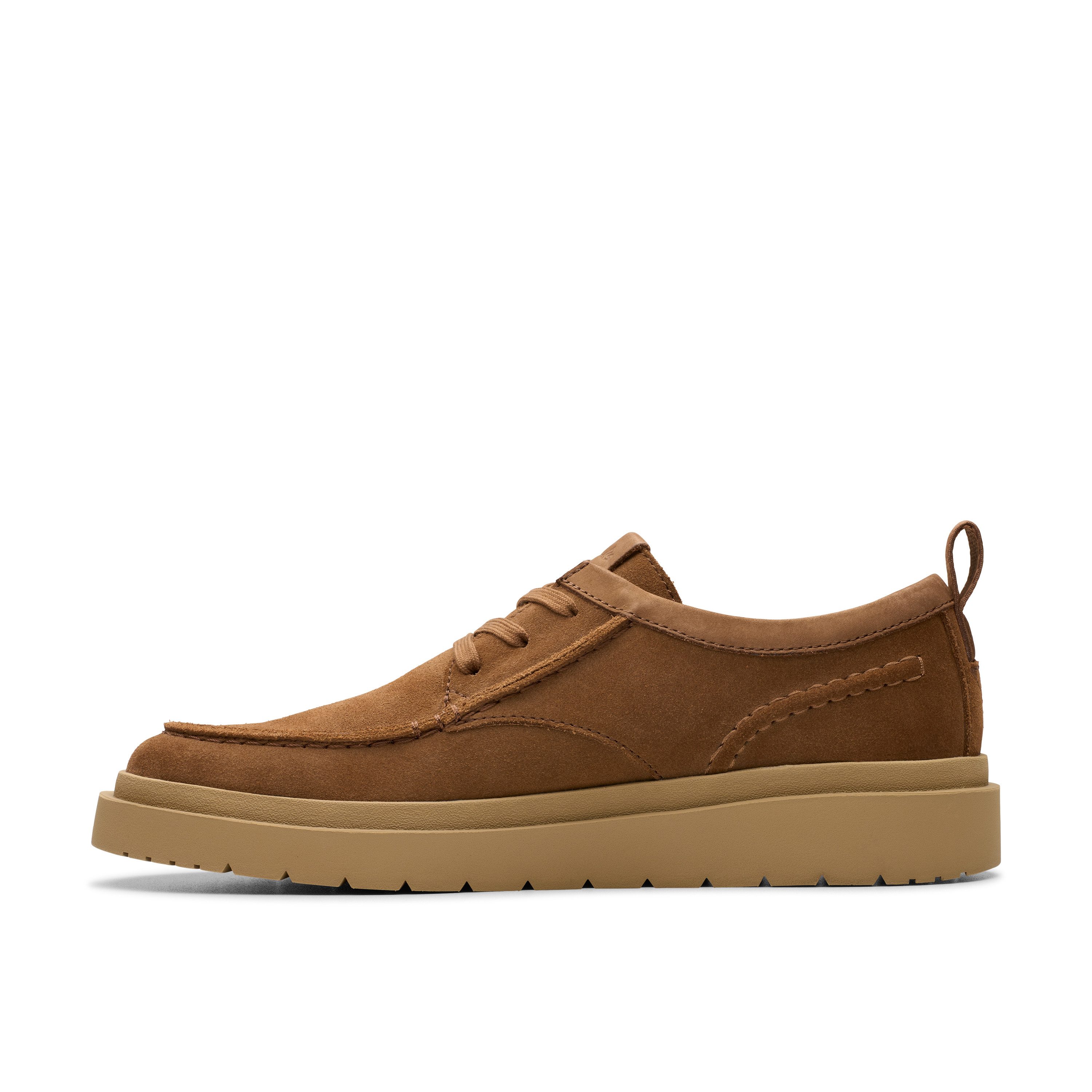 Clarks Veterschoenen Polden Moc , veterschoen, business schoen, moccasin in casual look