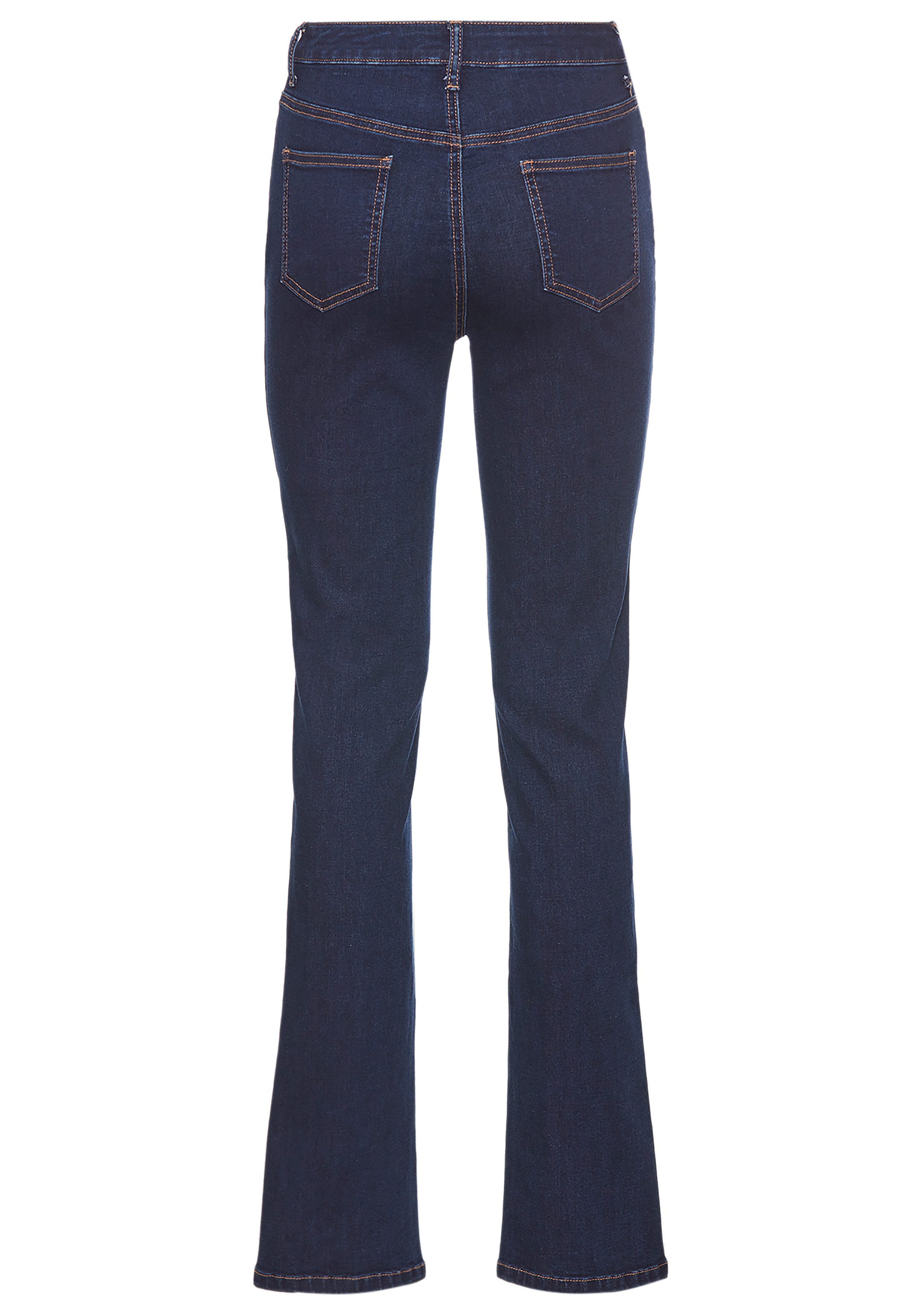 Arizona Straight jeans Ultra Stretch normale pasvorm comfort fit used-look-wassing