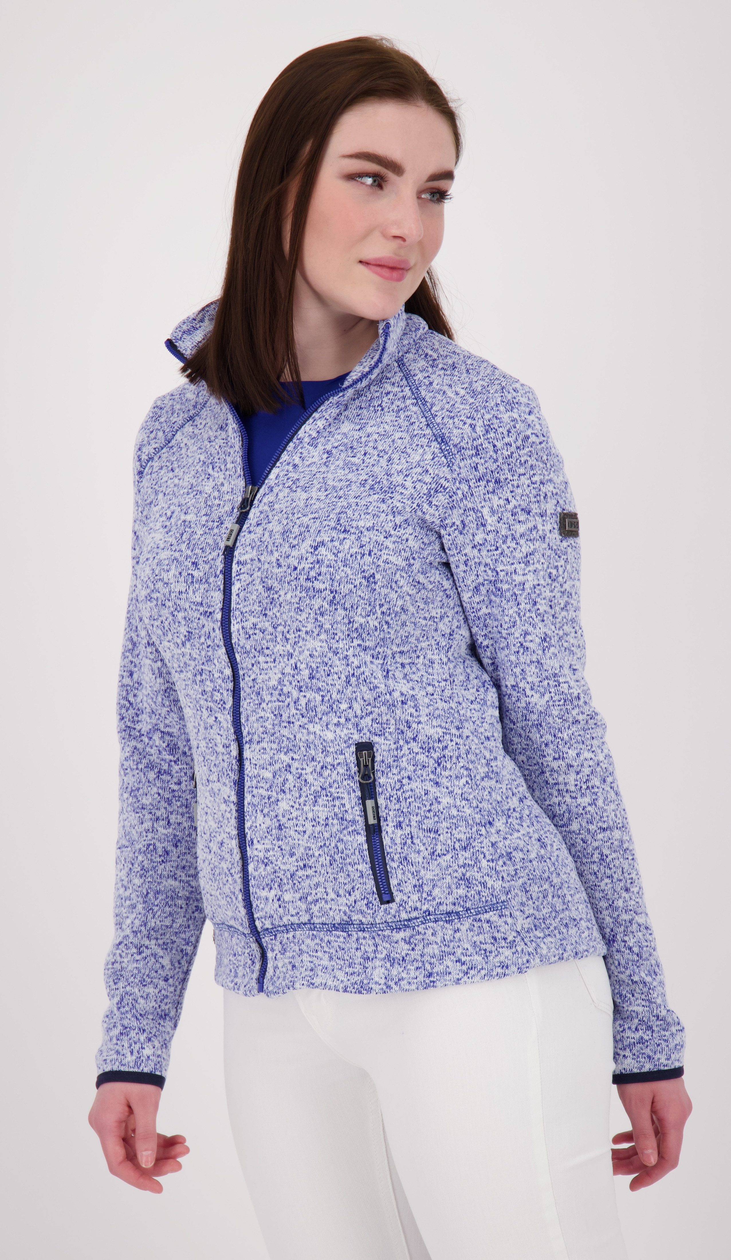 DEPROC Active Gebreid fleecejack KIRKVALE X WOMEN