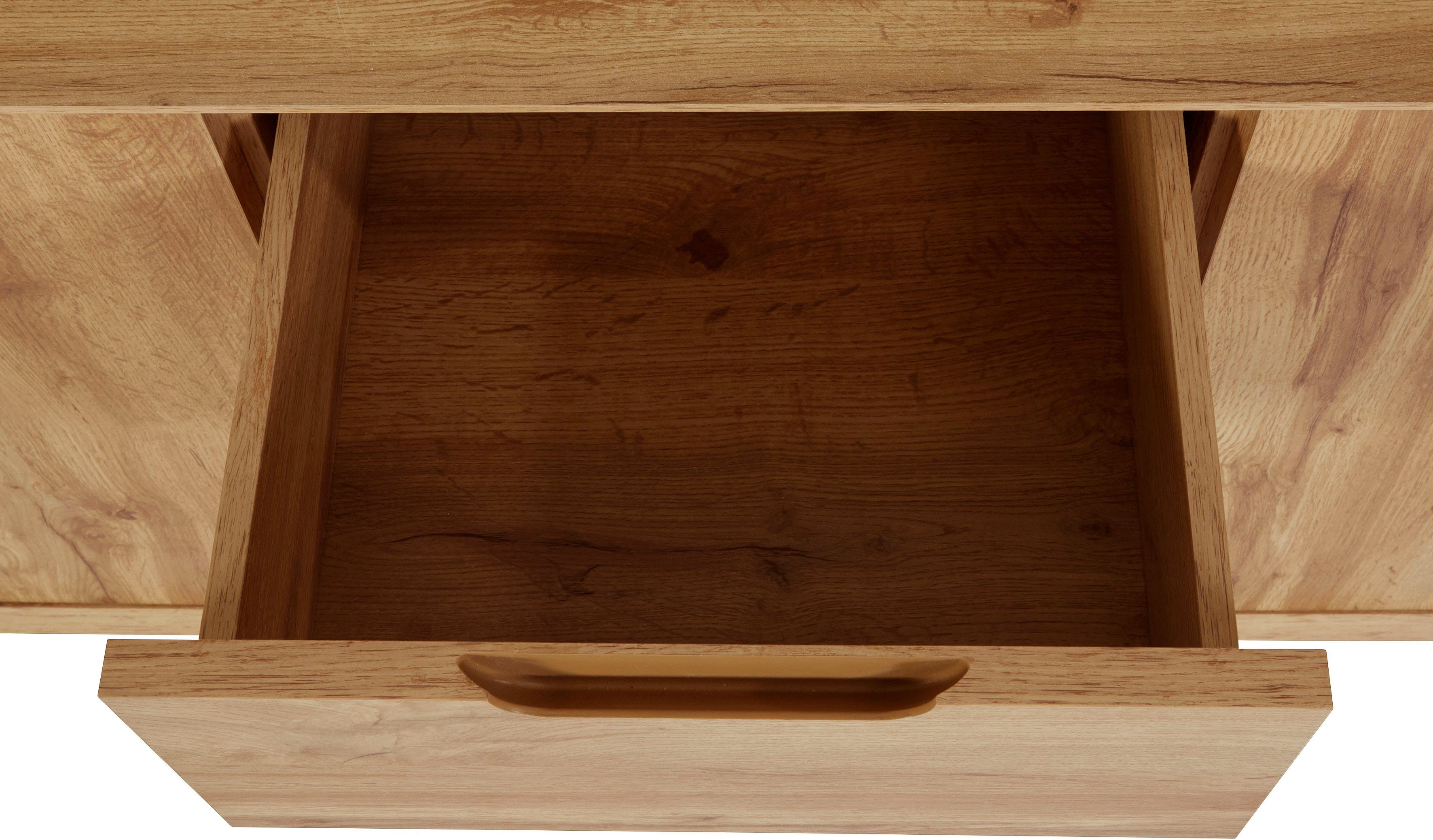 andas Dressoir Pandrup met 3 laden en 2 verstelbare planken, b: 120 cm, h: 75 cm