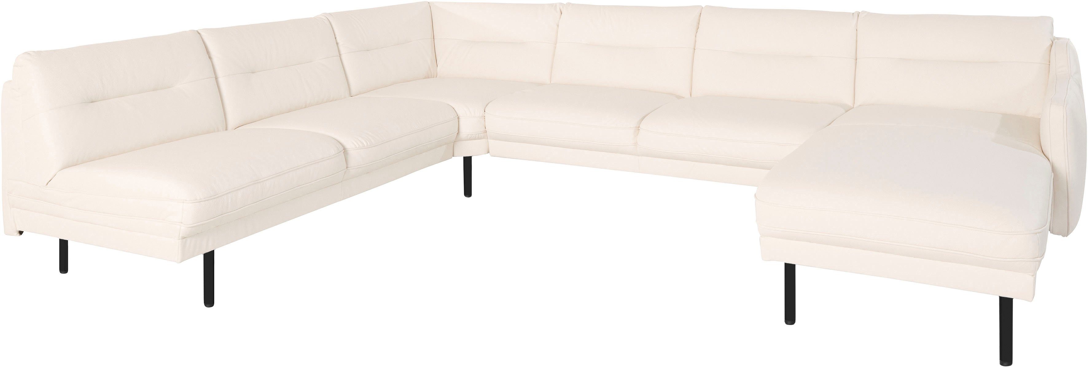 andas Zithoek Nordfyn U-vorm chic design in 3 stofkwaliteiten, design by morten georgsen