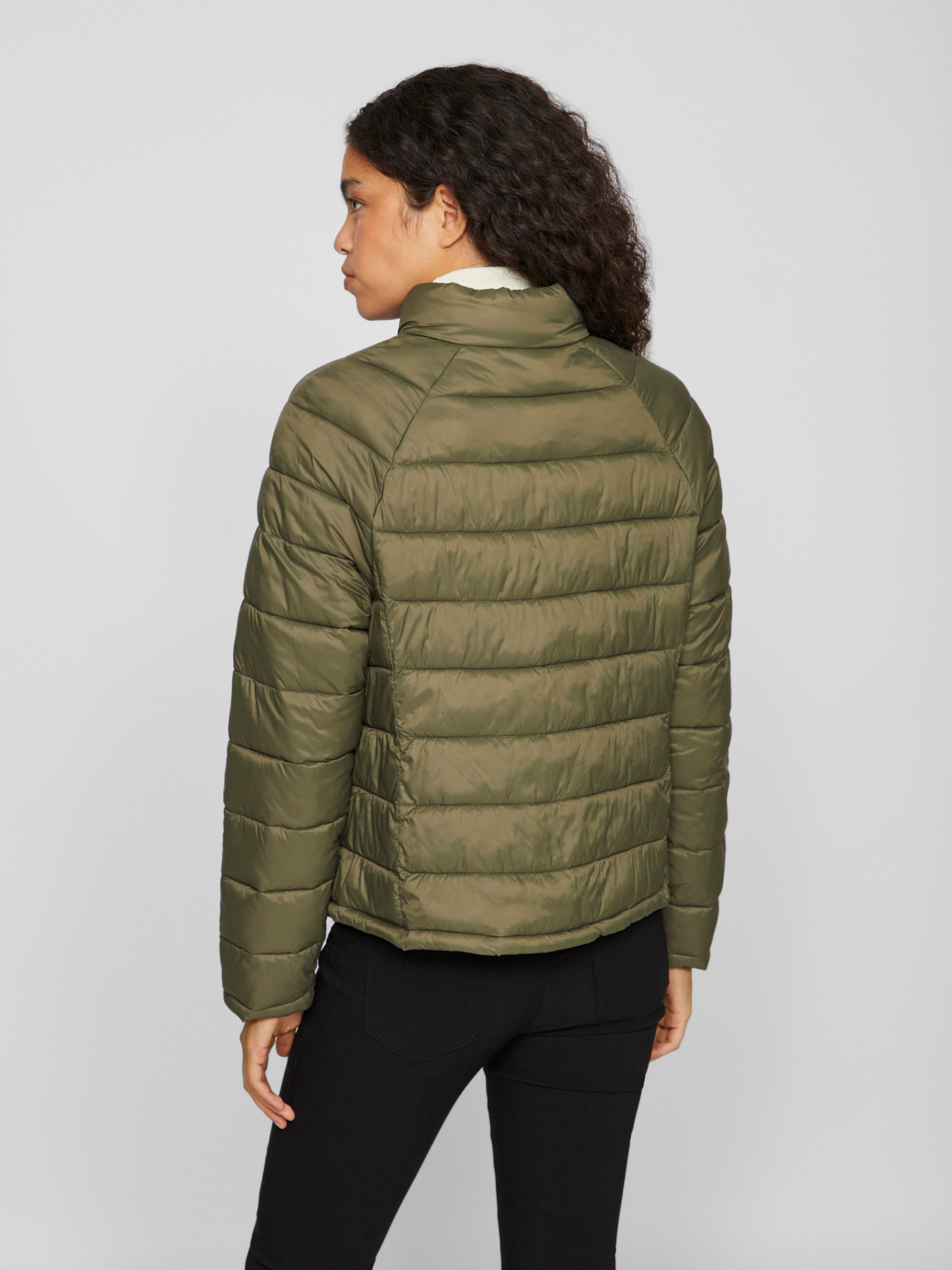 Vila Gewatteerde jas VISIBIRIA L S QUILTED JACKET NOOS