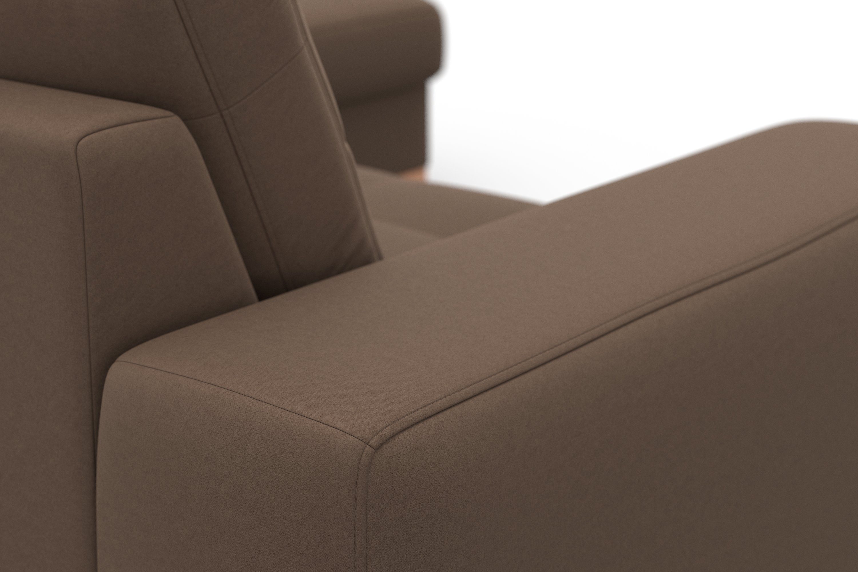 sit&more Hoekbank Quincy L-vorm naar keuze met slaapfunctie en bedkist