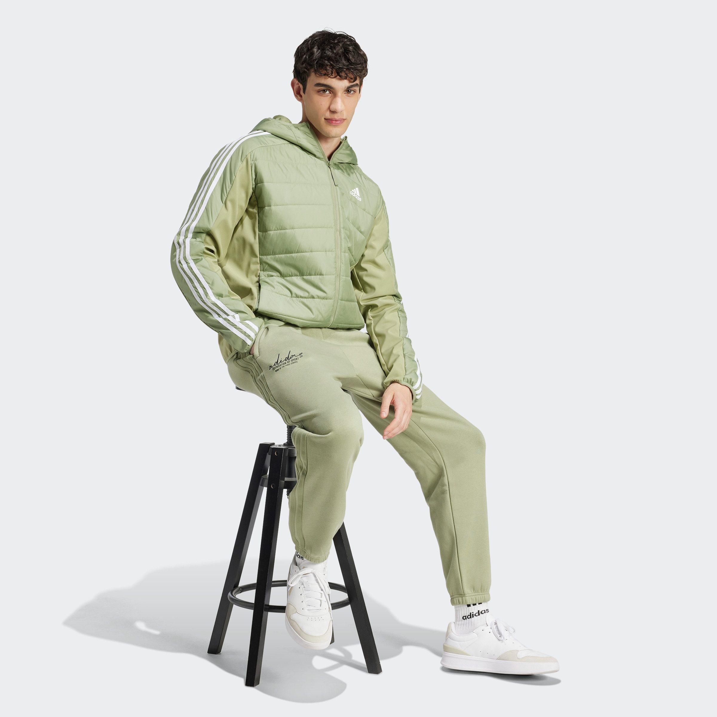 adidas Sportswear Outdoorjack ESS 3S IN HYB J