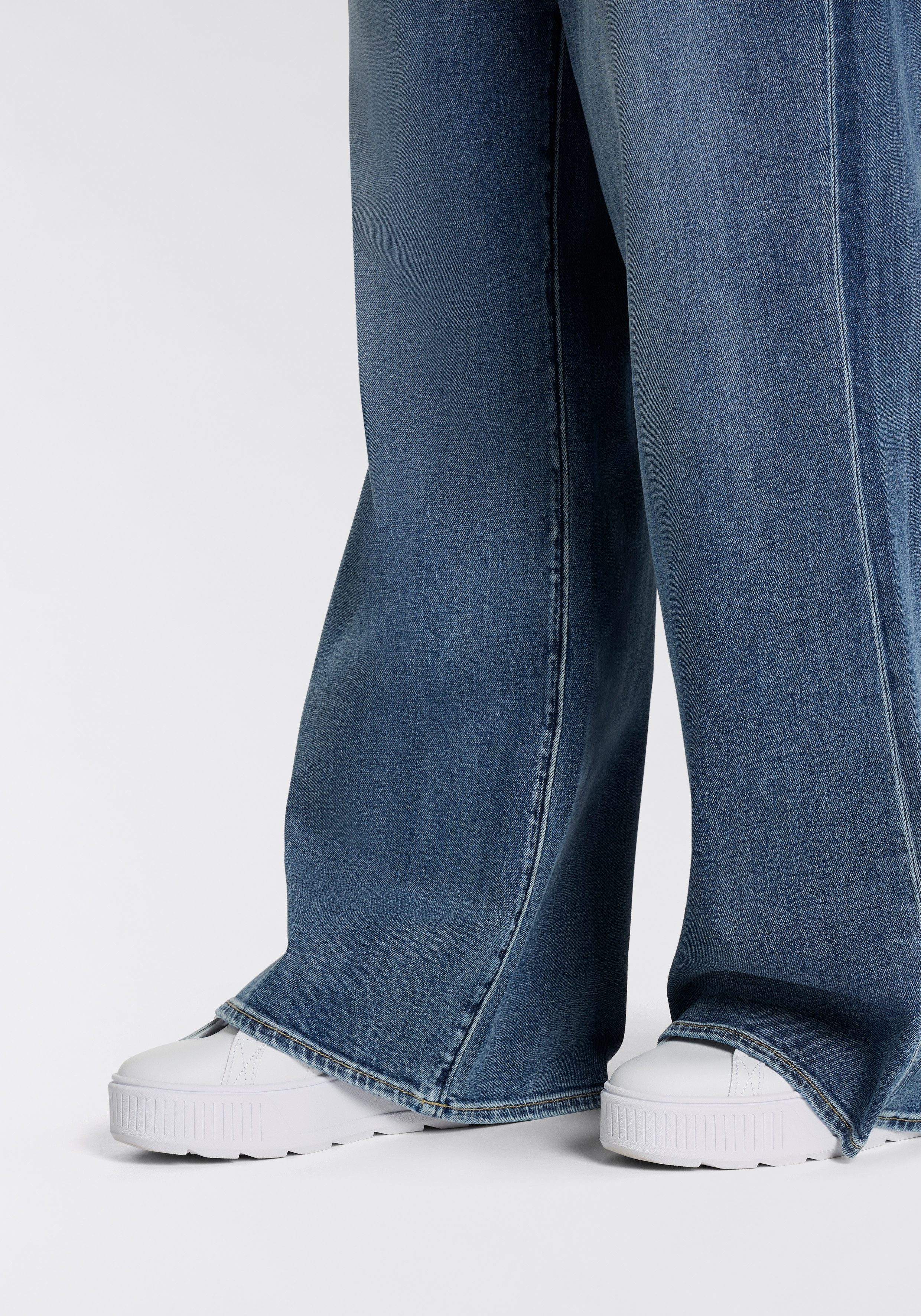 Herrlicher 5-pocket jeans Brooke Wide Denim Comfort